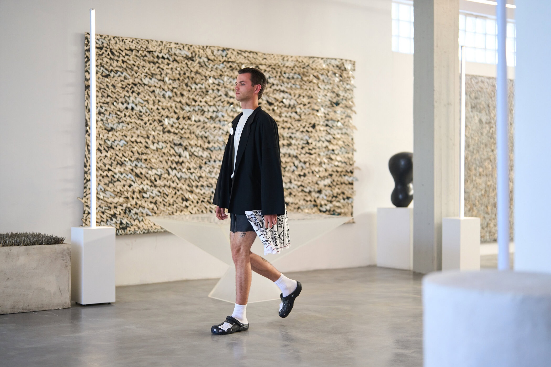 Simon Cracker Spring 2026 Men's Fashion Show Atmosphere