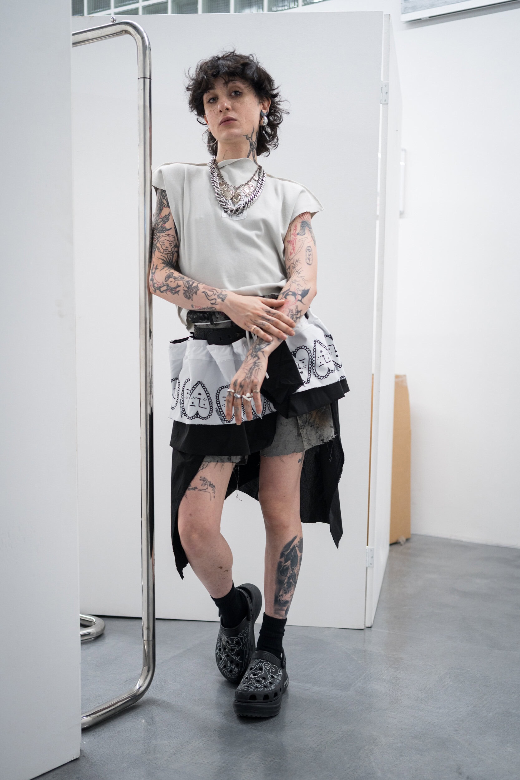 Simon Cracker Spring 2026 Men's Fashion Show Backstage