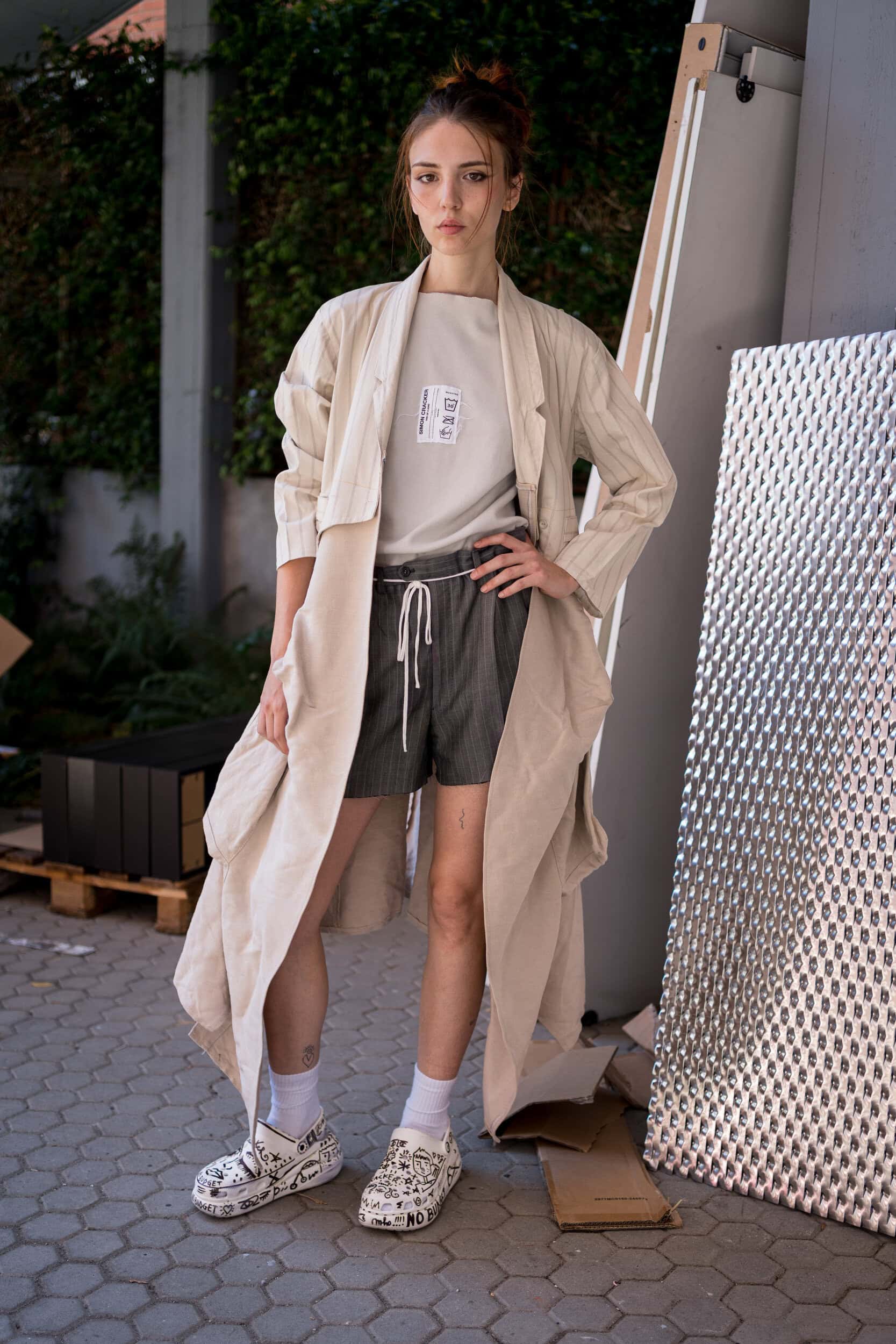 Simon Cracker Spring 2026 Men's Fashion Show Backstage
