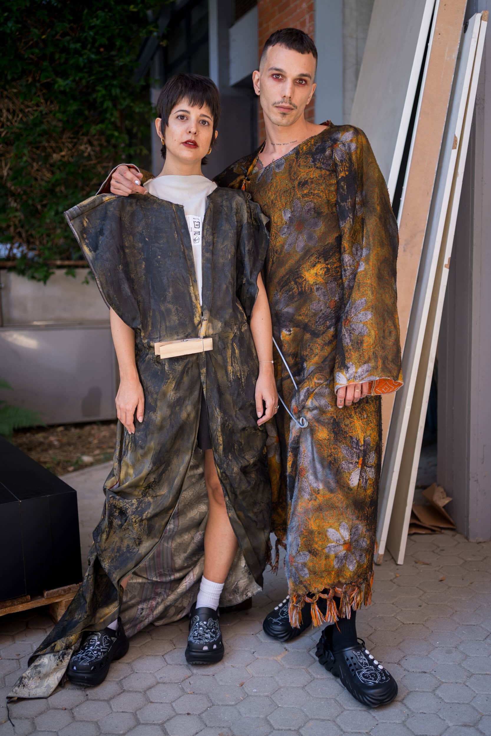 Simon Cracker Spring 2026 Men's Fashion Show Backstage