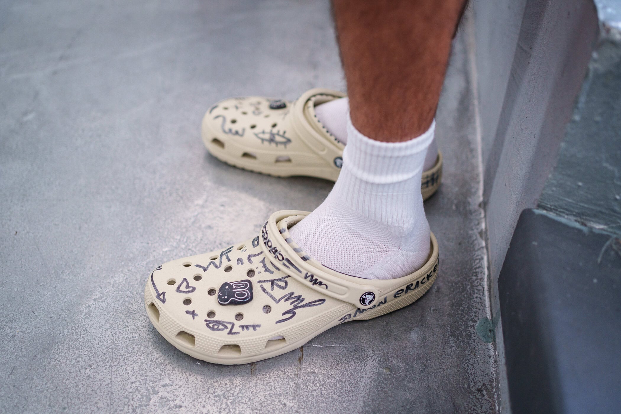 Simon Cracker Spring 2026 Men's Fashion Show Backstage