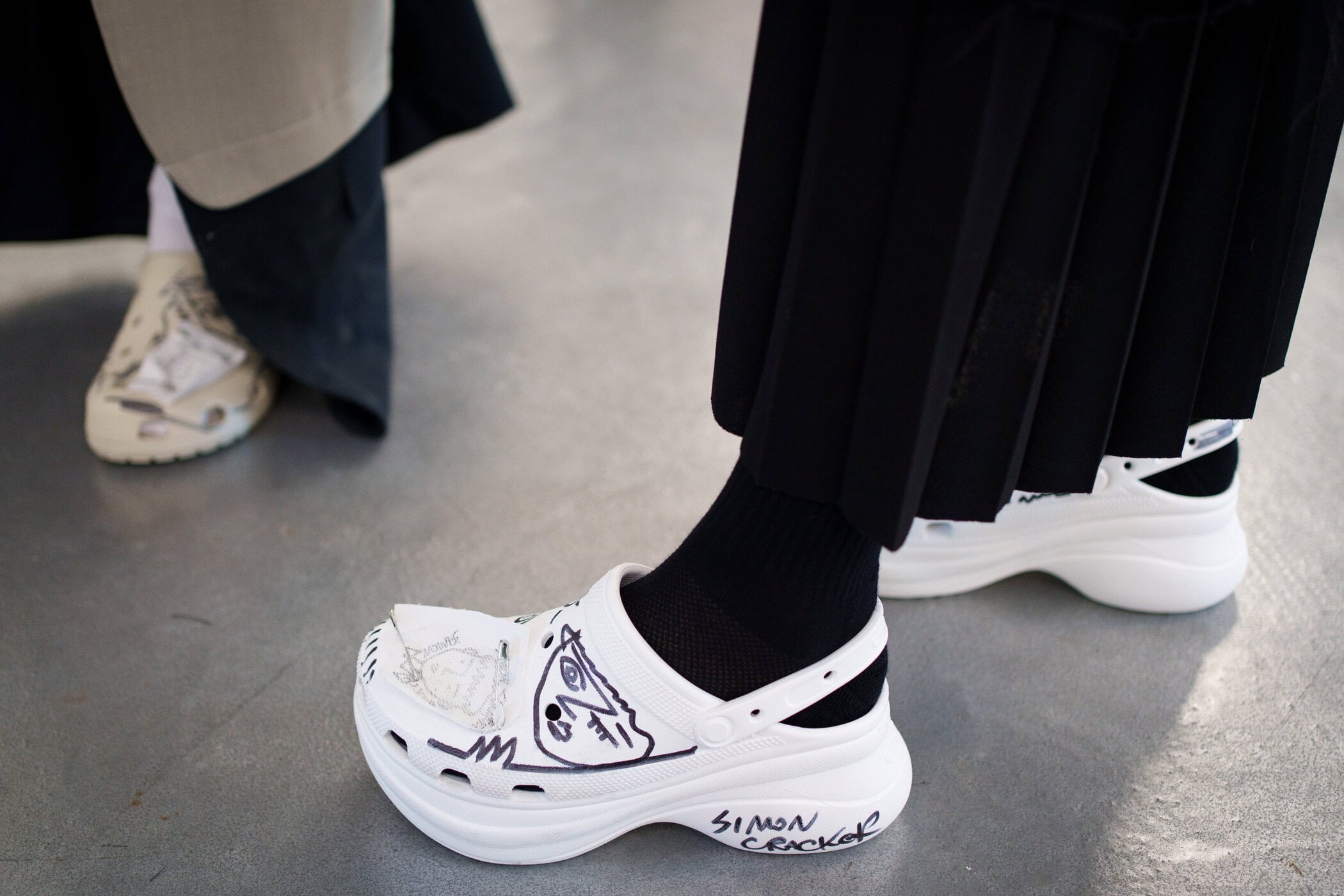 Simon Cracker Spring 2026 Men's Fashion Show Backstage