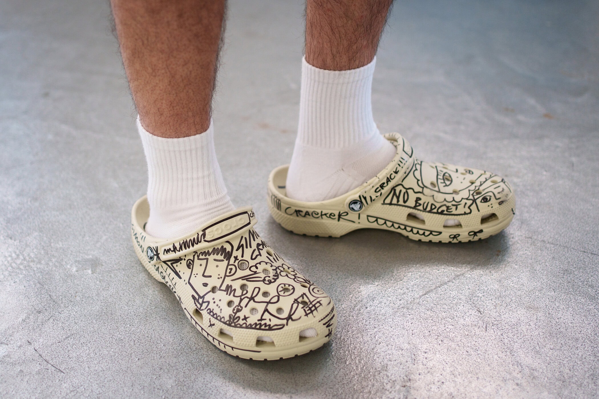 Simon Cracker Spring 2026 Men's Fashion Show Backstage