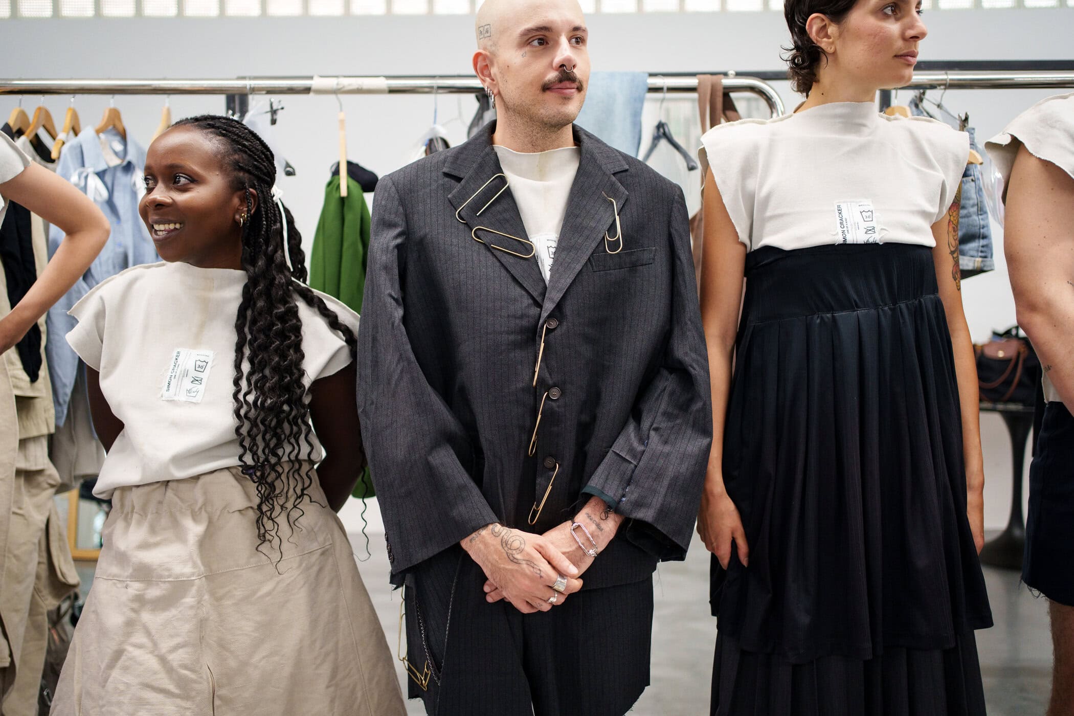 Simon Cracker Spring 2026 Men's Fashion Show Backstage