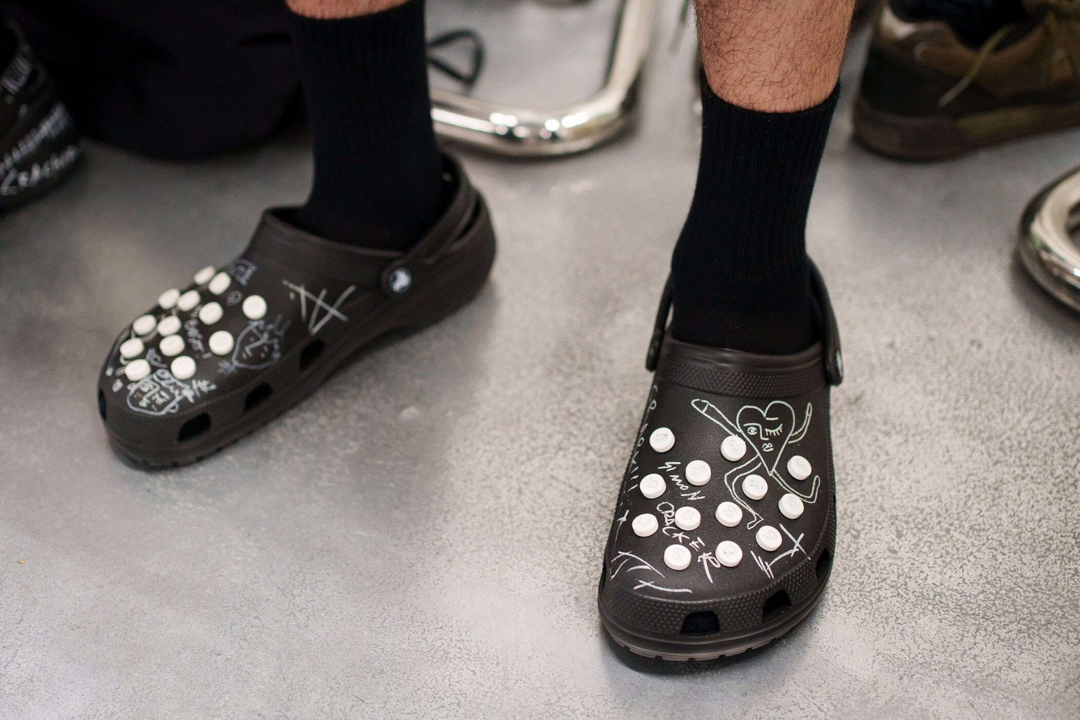 Simon Cracker Spring 2026 Men's Fashion Show Backstage