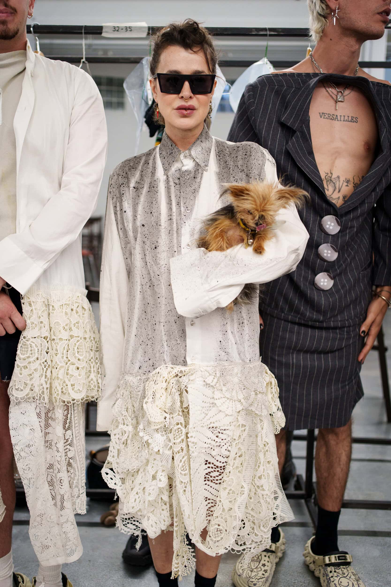Simon Cracker Spring 2026 Men's Fashion Show Backstage