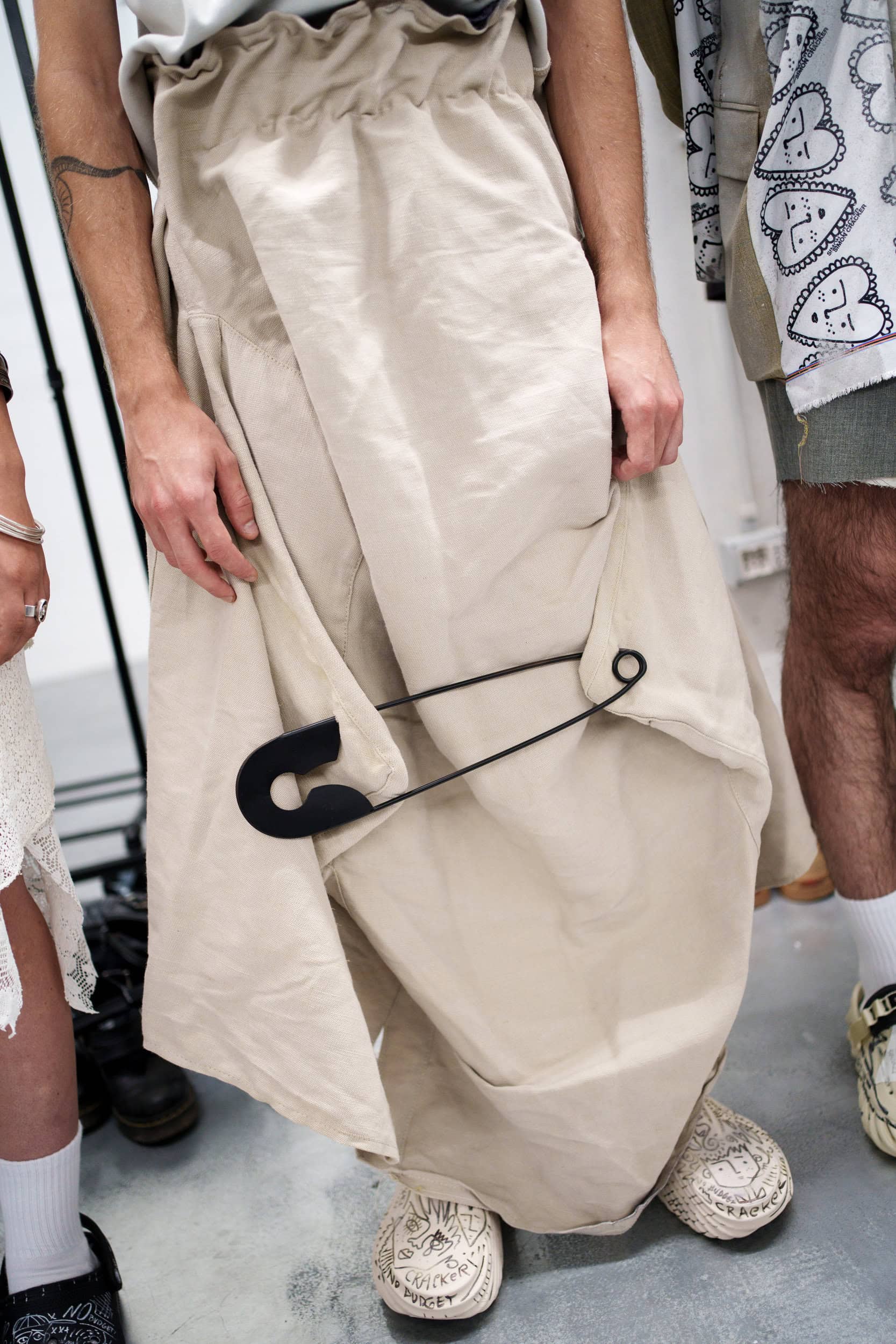 Simon Cracker Spring 2026 Men's Fashion Show Backstage
