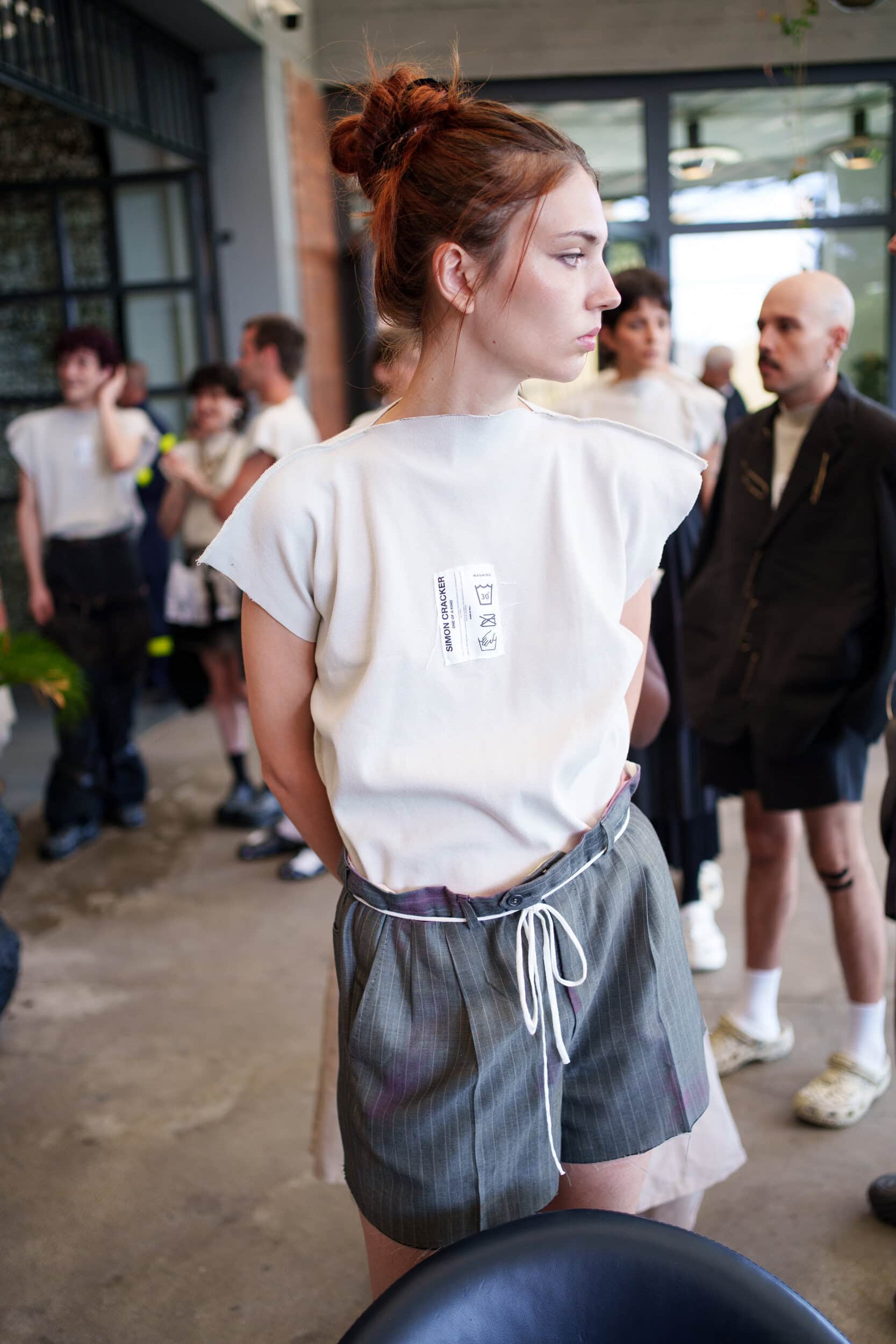 Simon Cracker Spring 2026 Men's Fashion Show Backstage