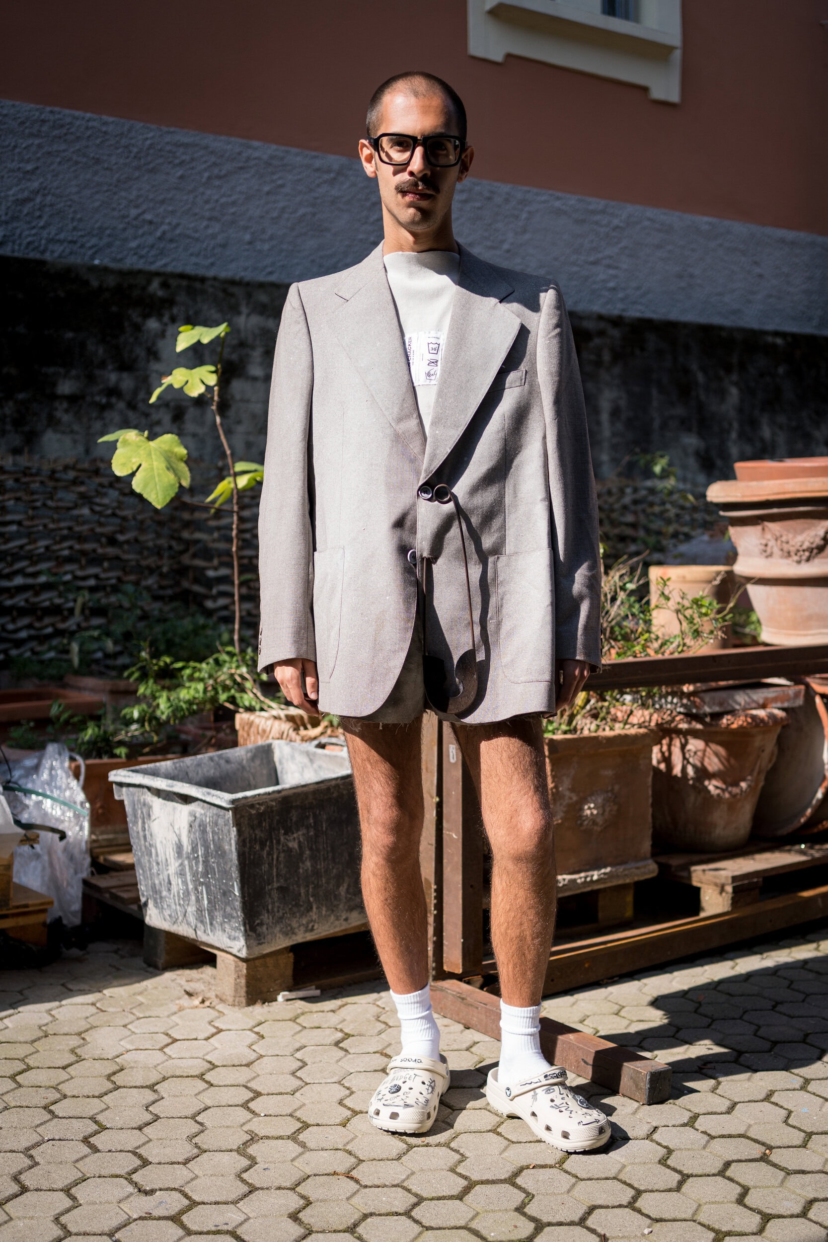 Simon Cracker Spring 2026 Men's Fashion Show Backstage