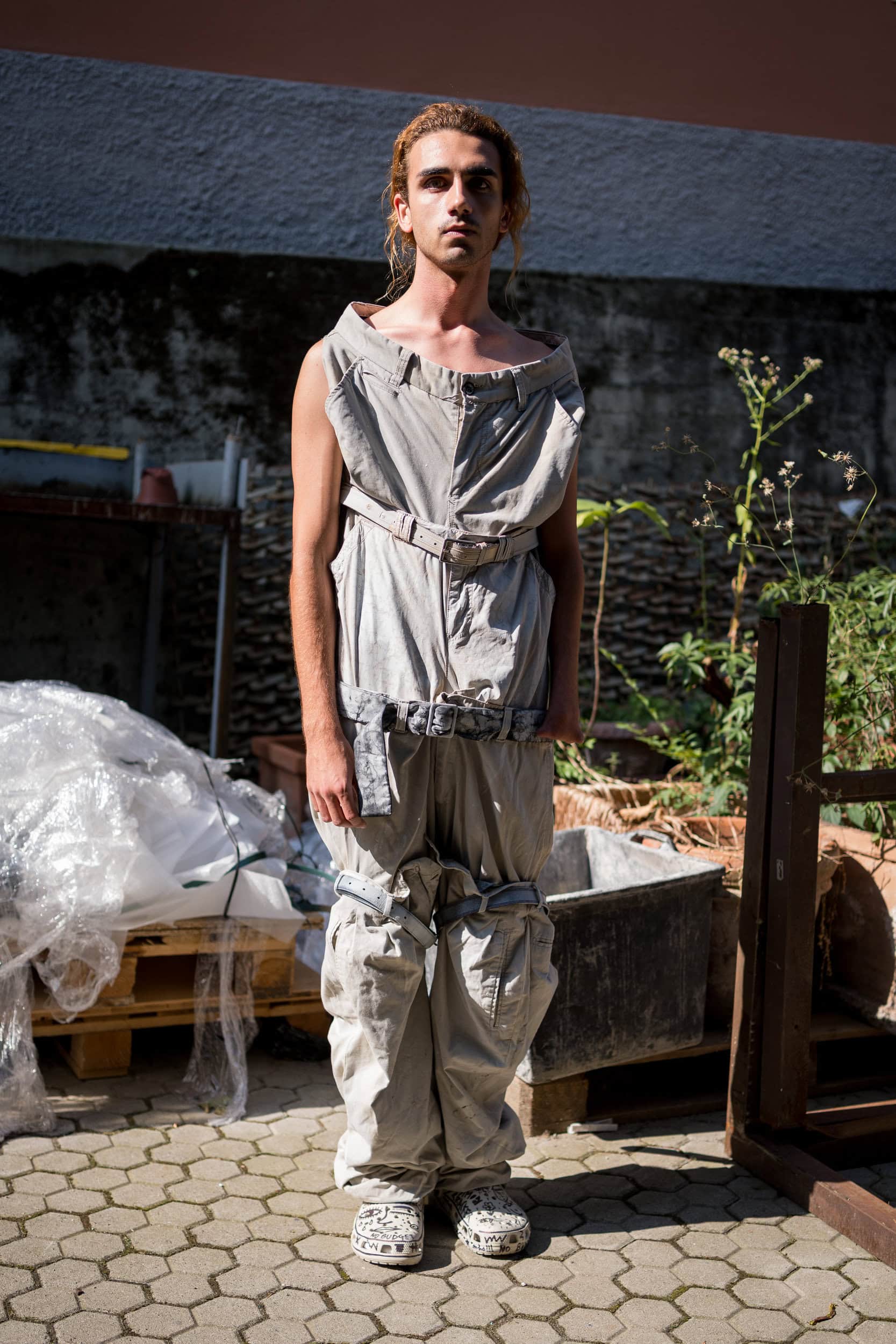 Simon Cracker Spring 2026 Men's Fashion Show Backstage