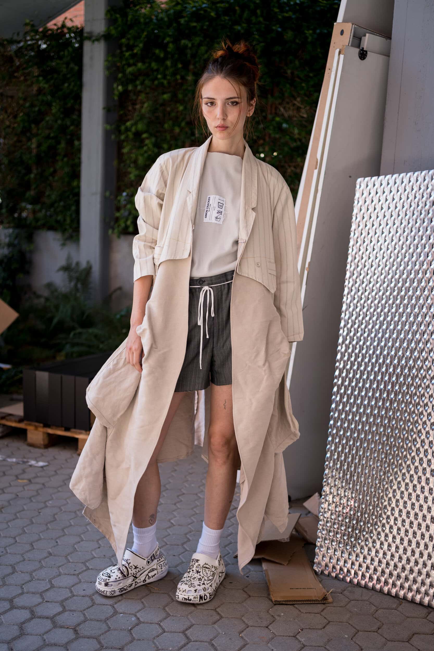 Simon Cracker Spring 2026 Men's Fashion Show Backstage