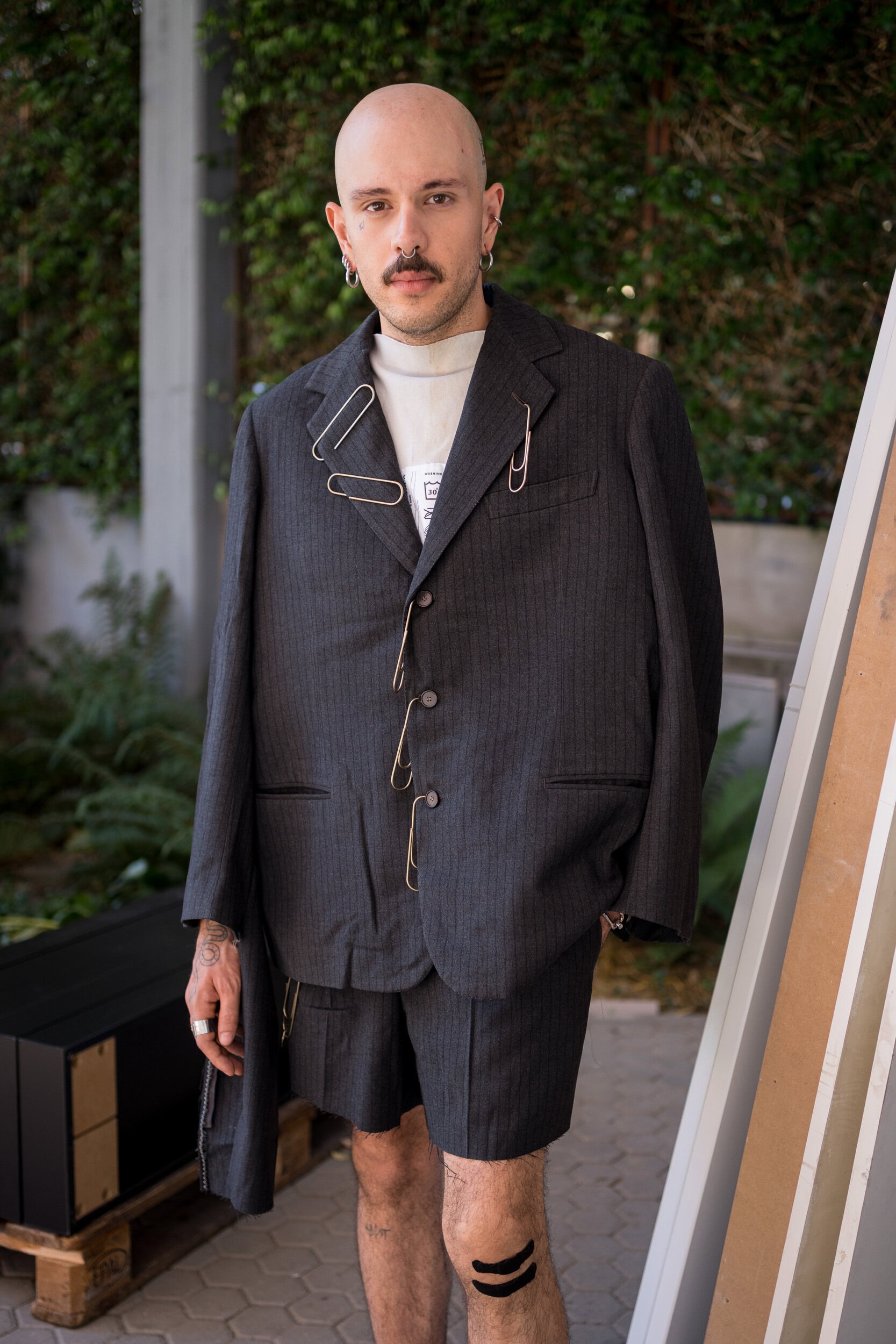 Simon Cracker Spring 2026 Men's Fashion Show Backstage