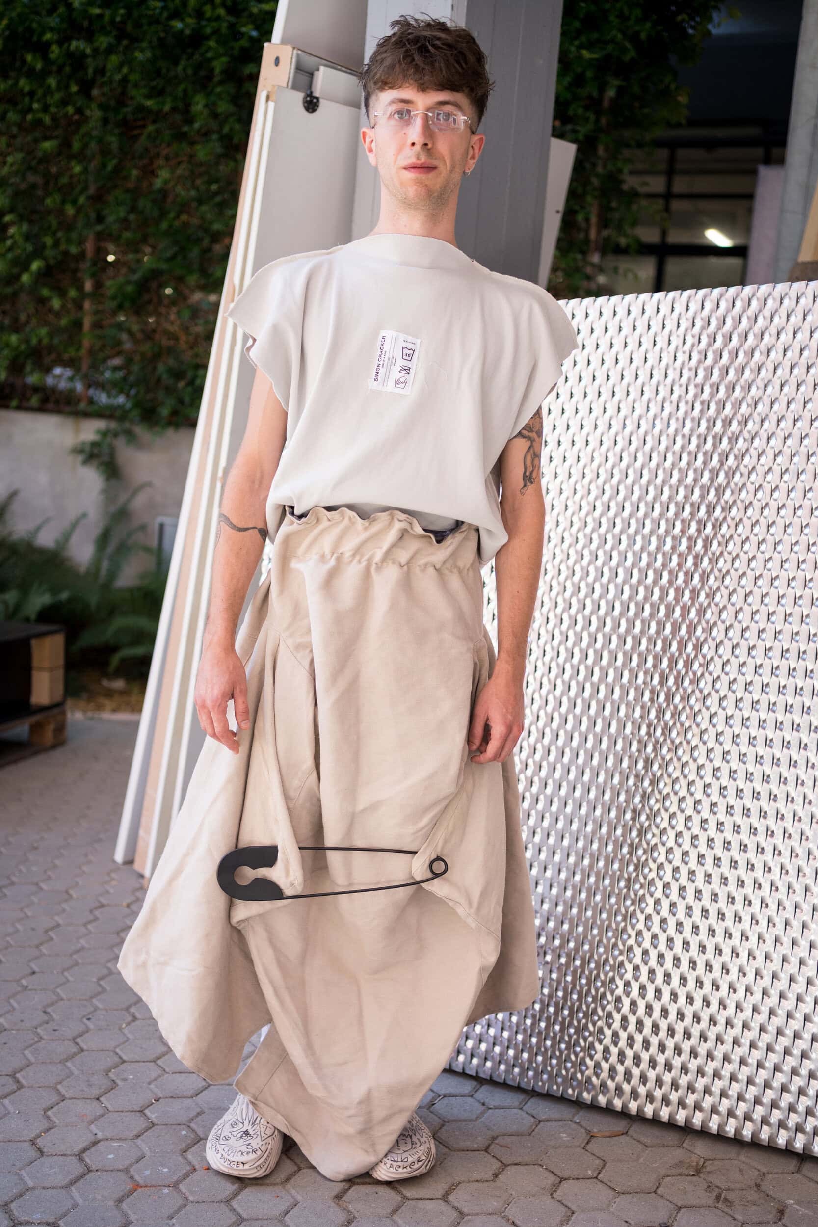 Simon Cracker Spring 2026 Men's Fashion Show Backstage