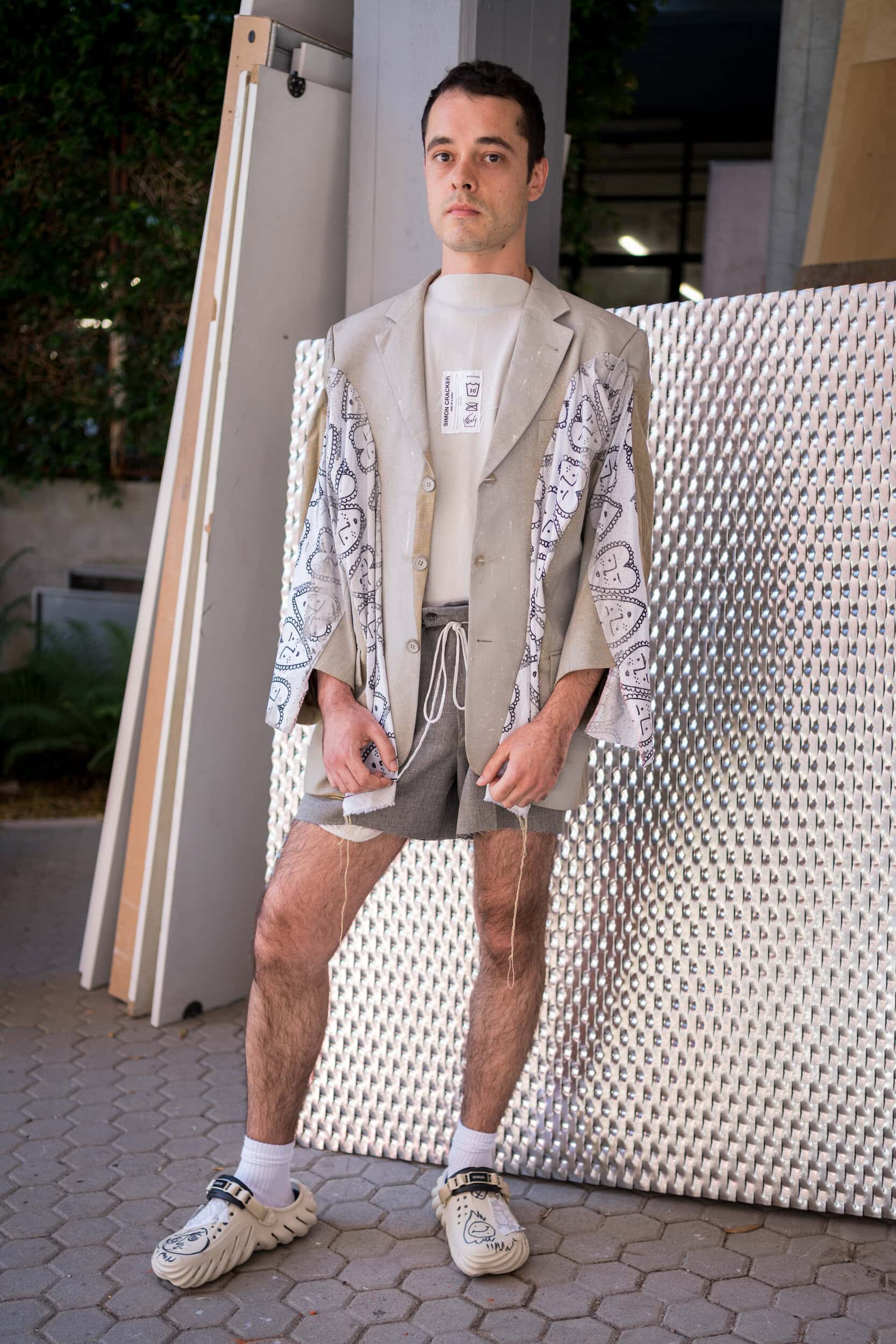 Simon Cracker Spring 2026 Men's Fashion Show Backstage