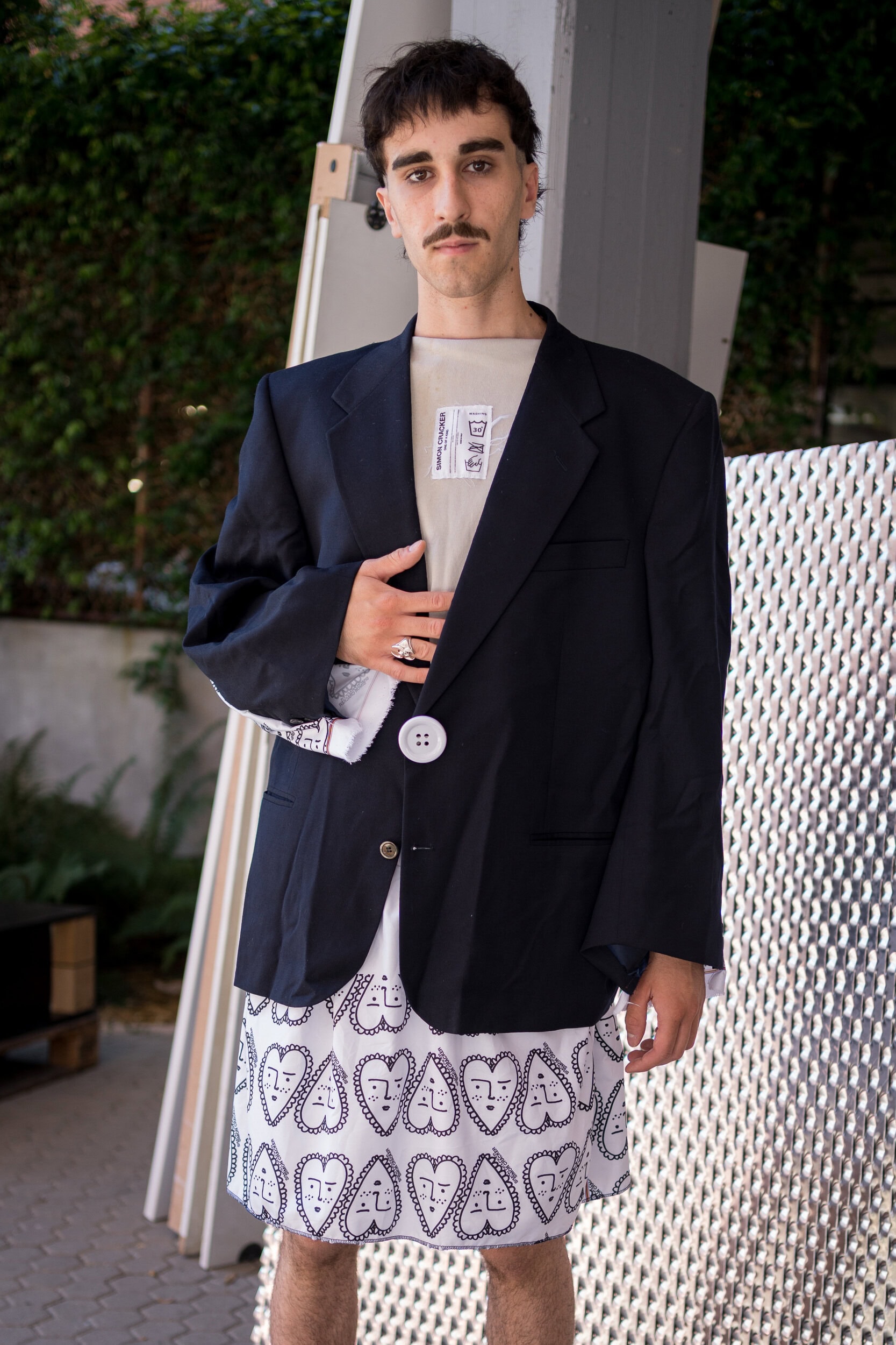 Simon Cracker Spring 2026 Men's Fashion Show Backstage