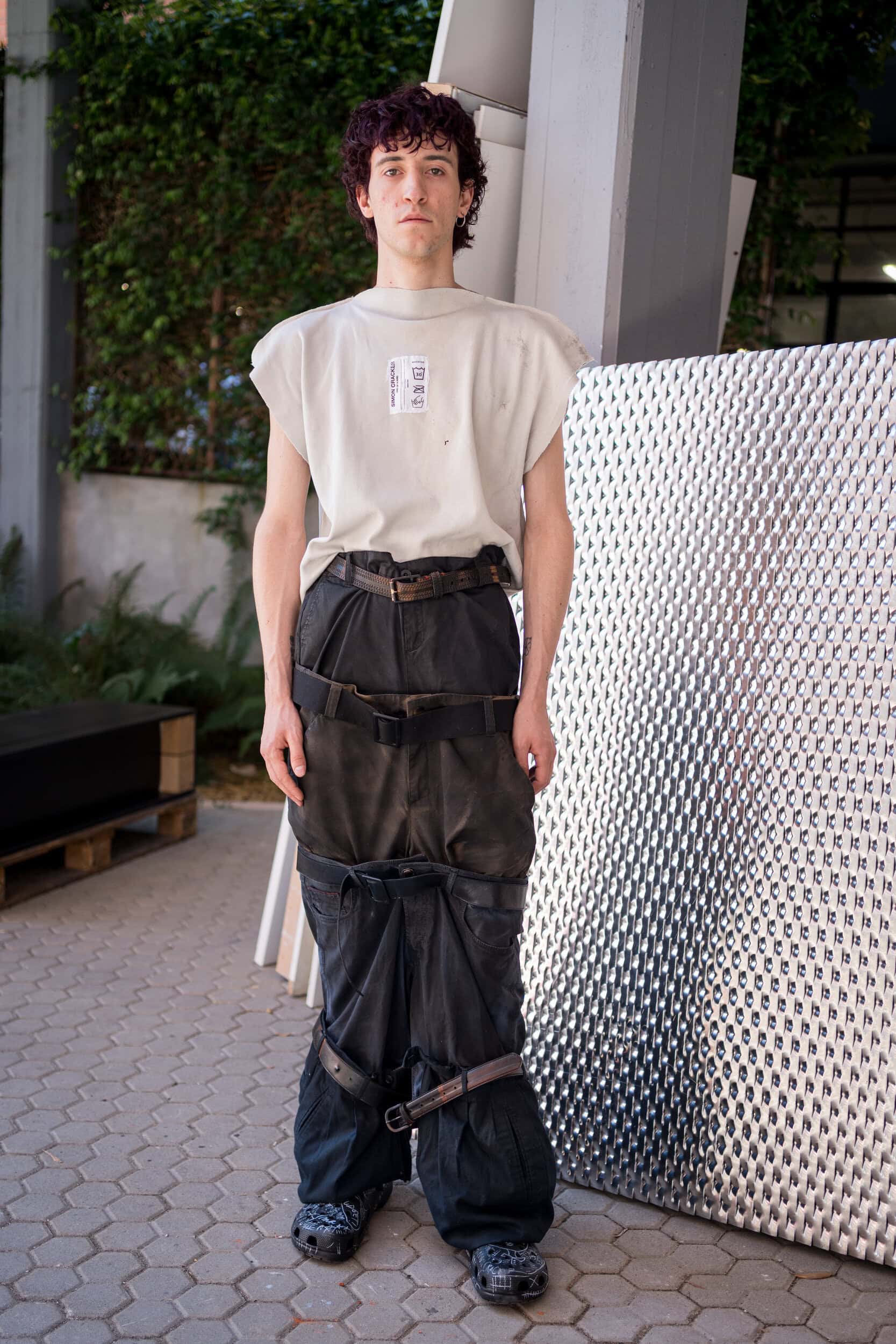 Simon Cracker Spring 2026 Men's Fashion Show Backstage