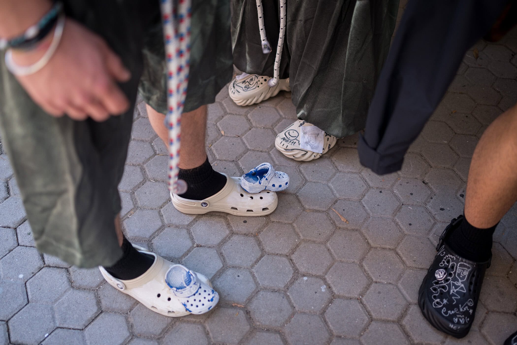Simon Cracker Spring 2026 Men's Fashion Show Backstage