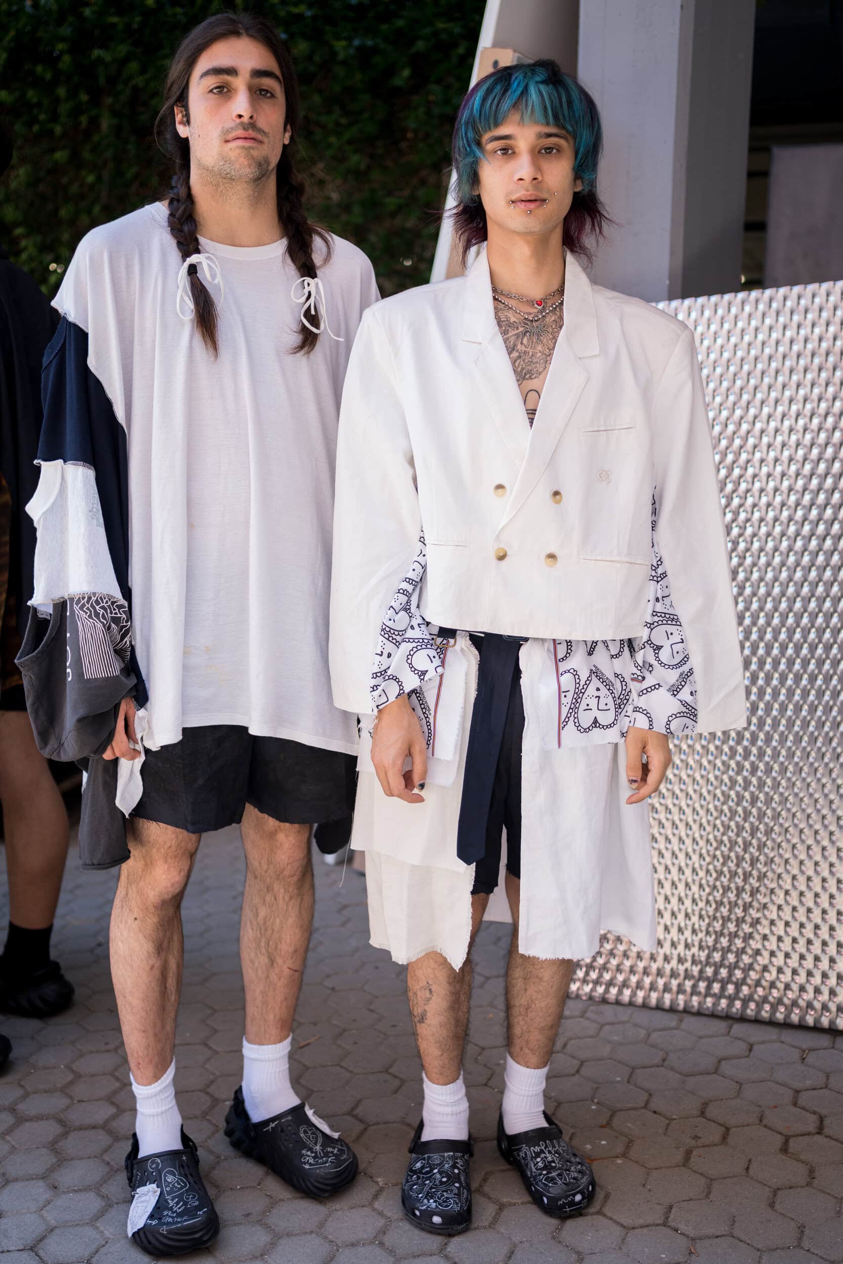 Simon Cracker Spring 2026 Men's Fashion Show Backstage