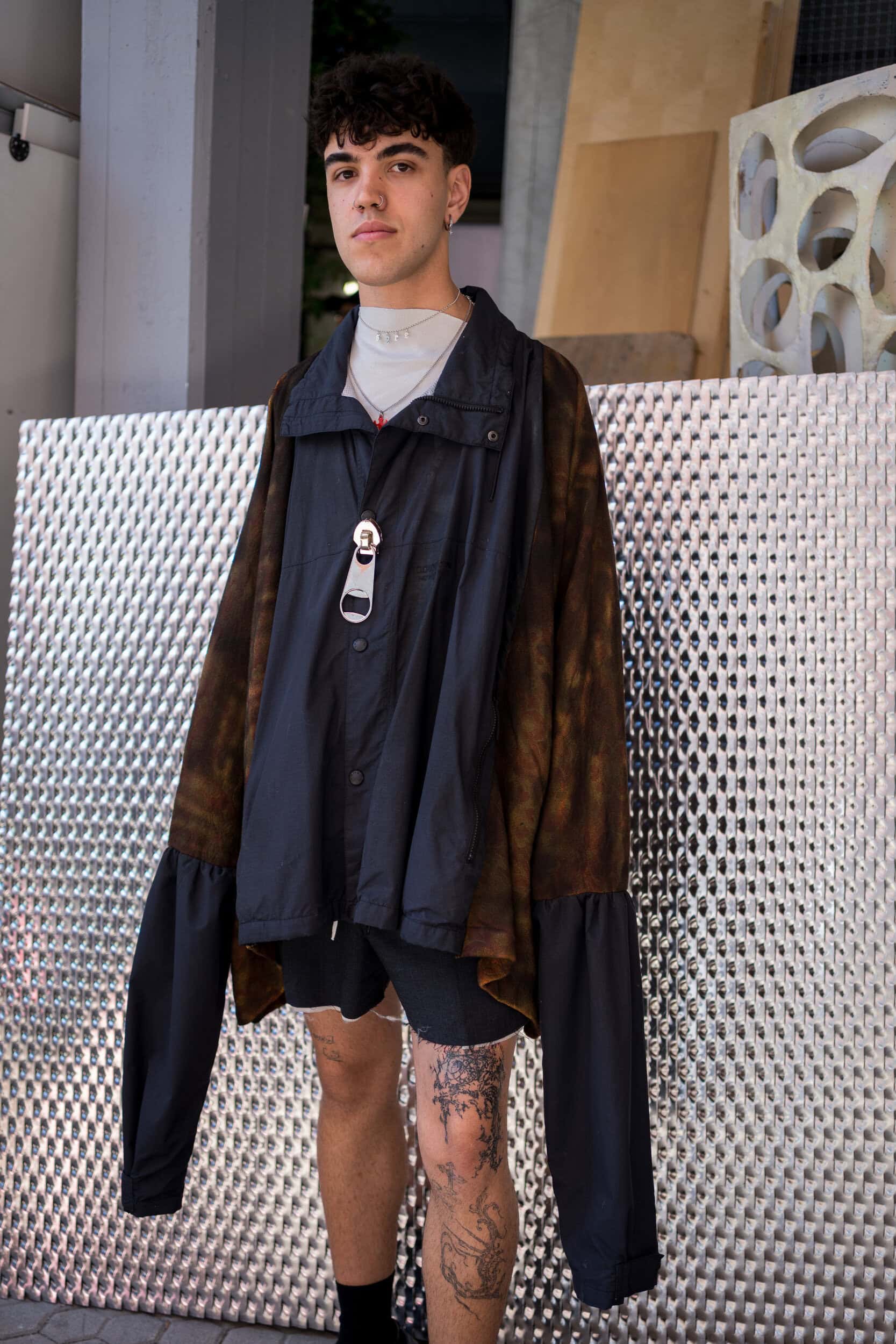 Simon Cracker Spring 2026 Men's Fashion Show Backstage