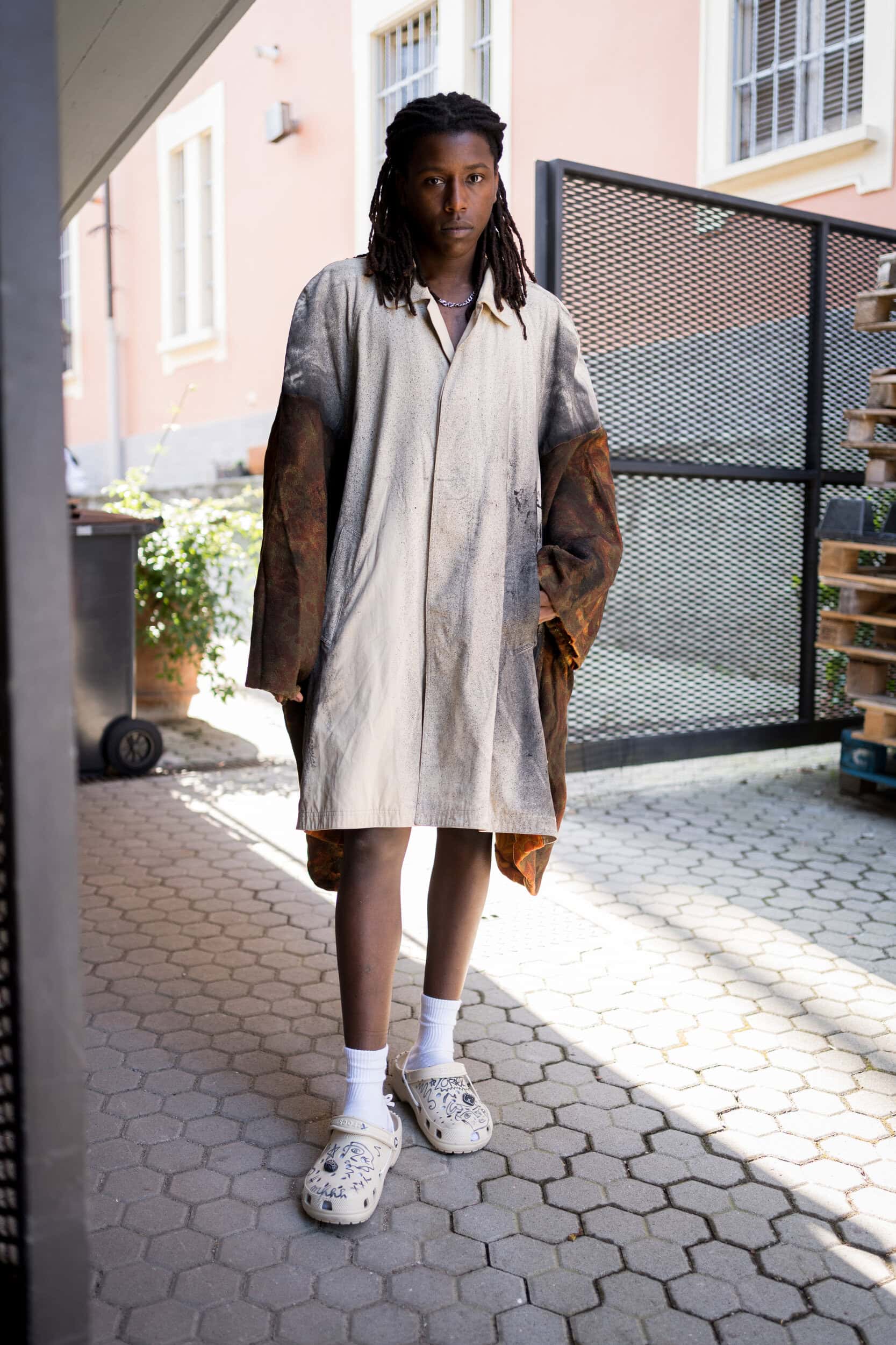 Simon Cracker Spring 2026 Men's Fashion Show Backstage