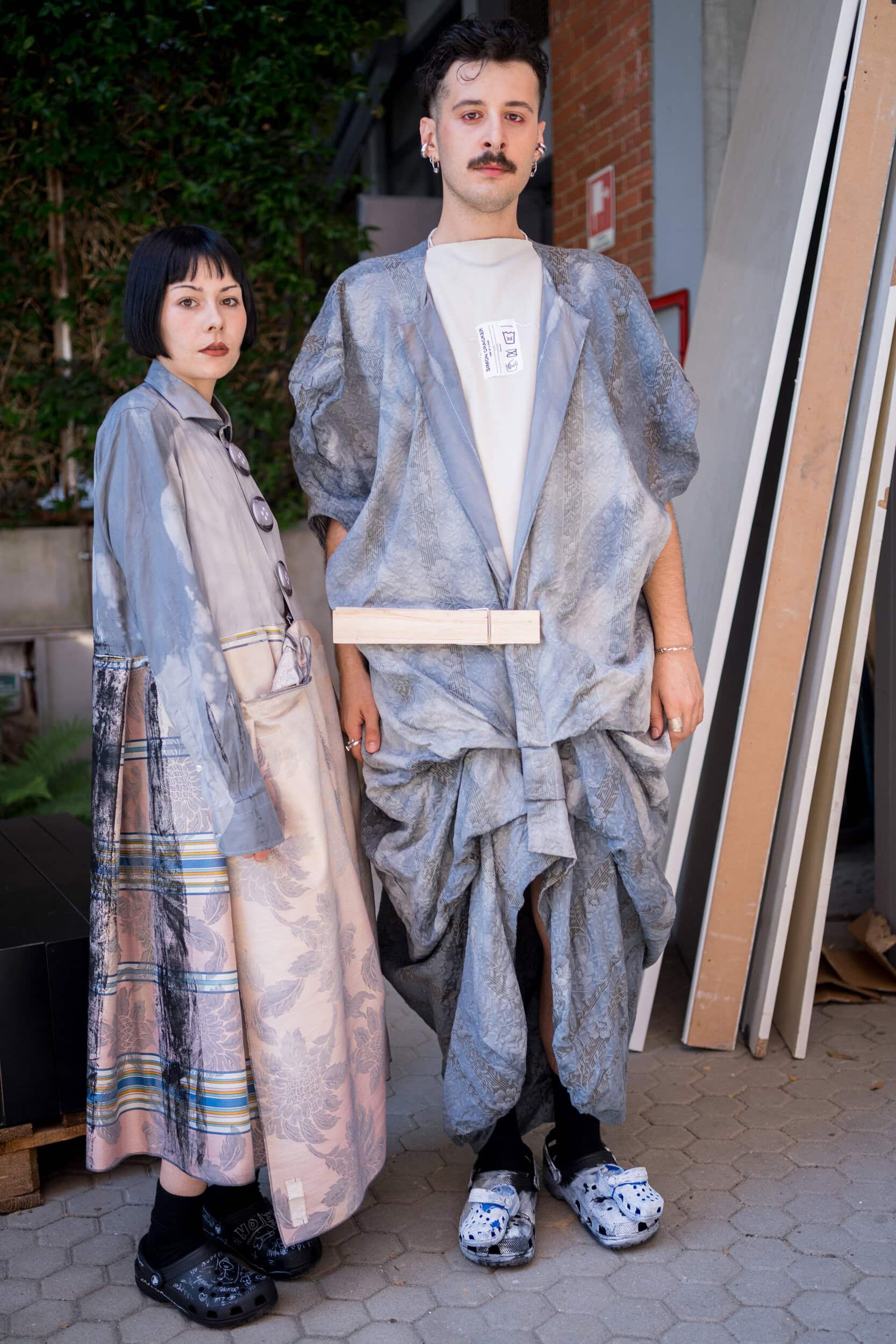 Simon Cracker Spring 2026 Men's Fashion Show Backstage