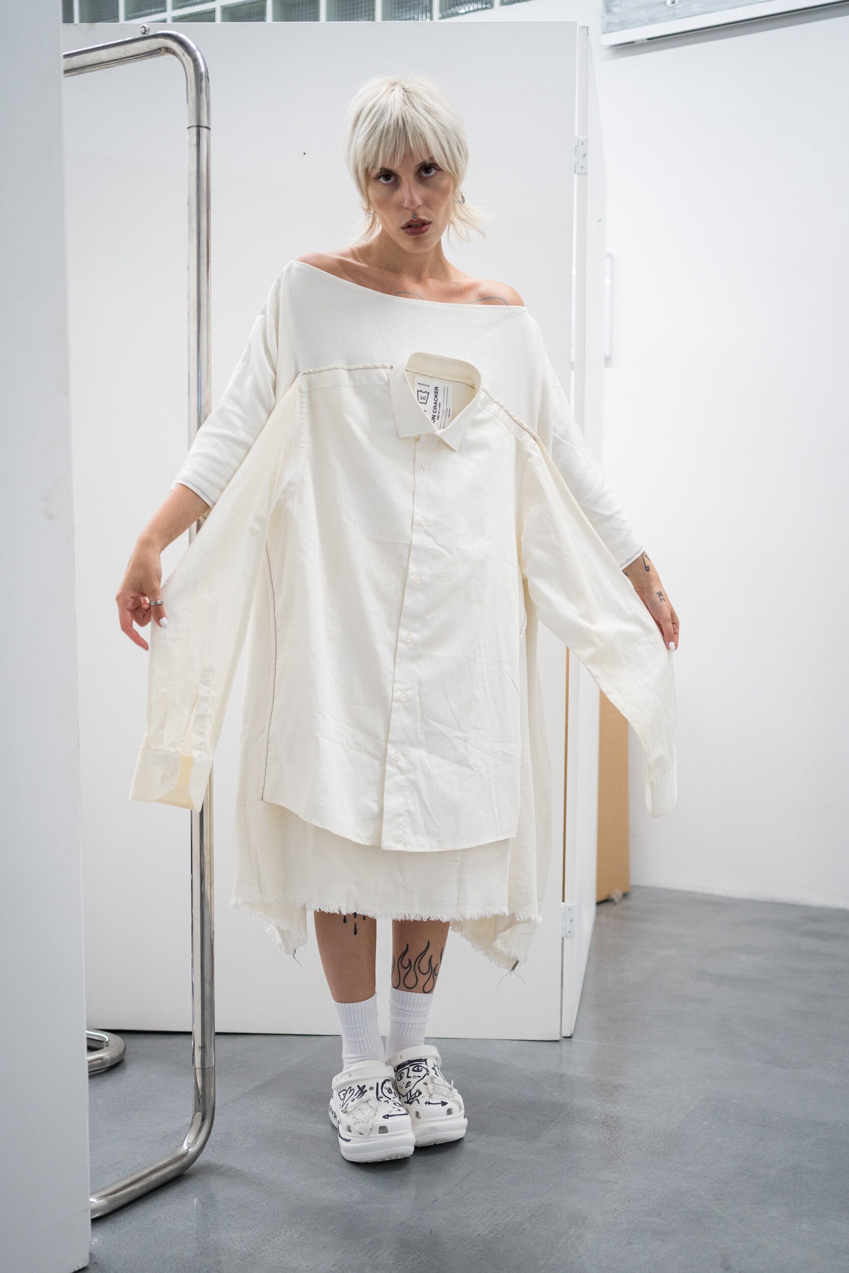 Simon Cracker Spring 2026 Men's Fashion Show Backstage