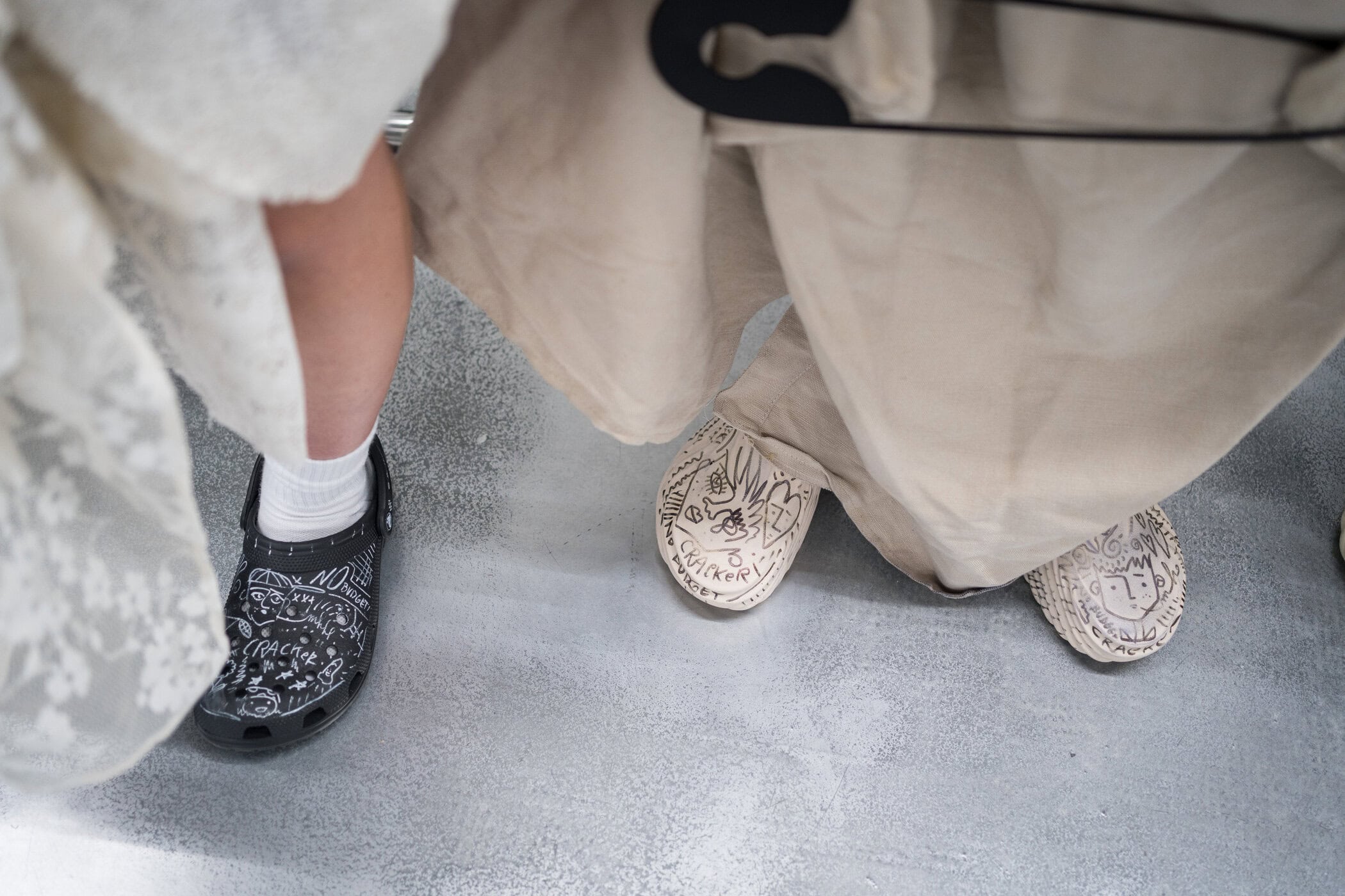 Simon Cracker Spring 2026 Men's Fashion Show Backstage