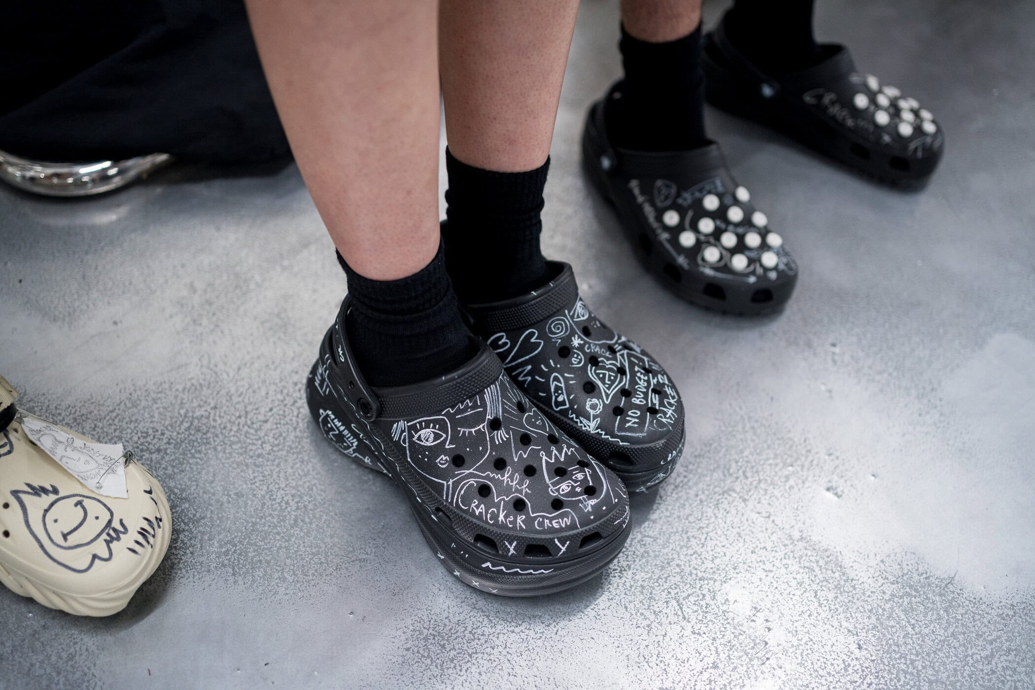 Simon Cracker Spring 2026 Men's Fashion Show Backstage