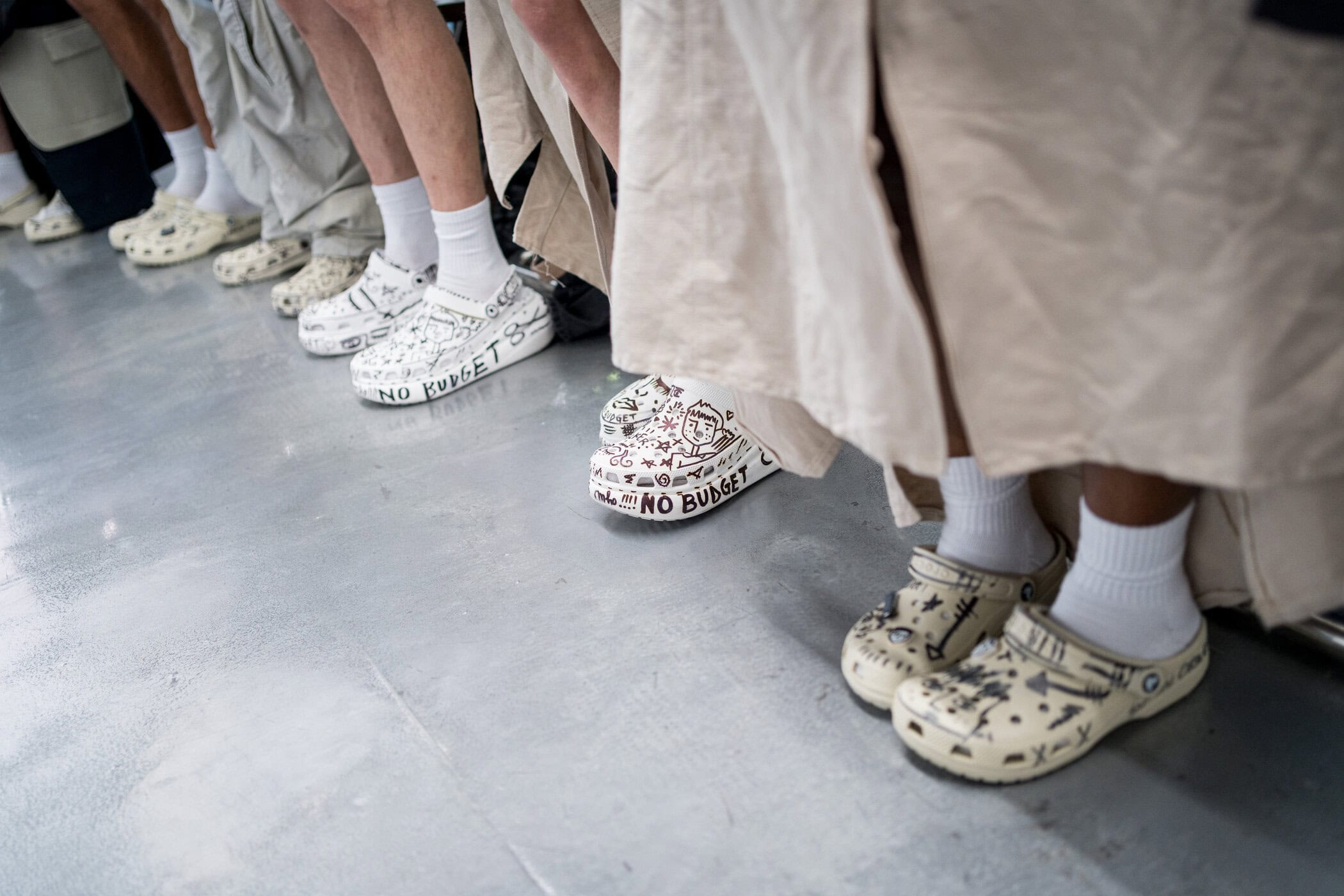 Simon Cracker Spring 2026 Men's Fashion Show Backstage