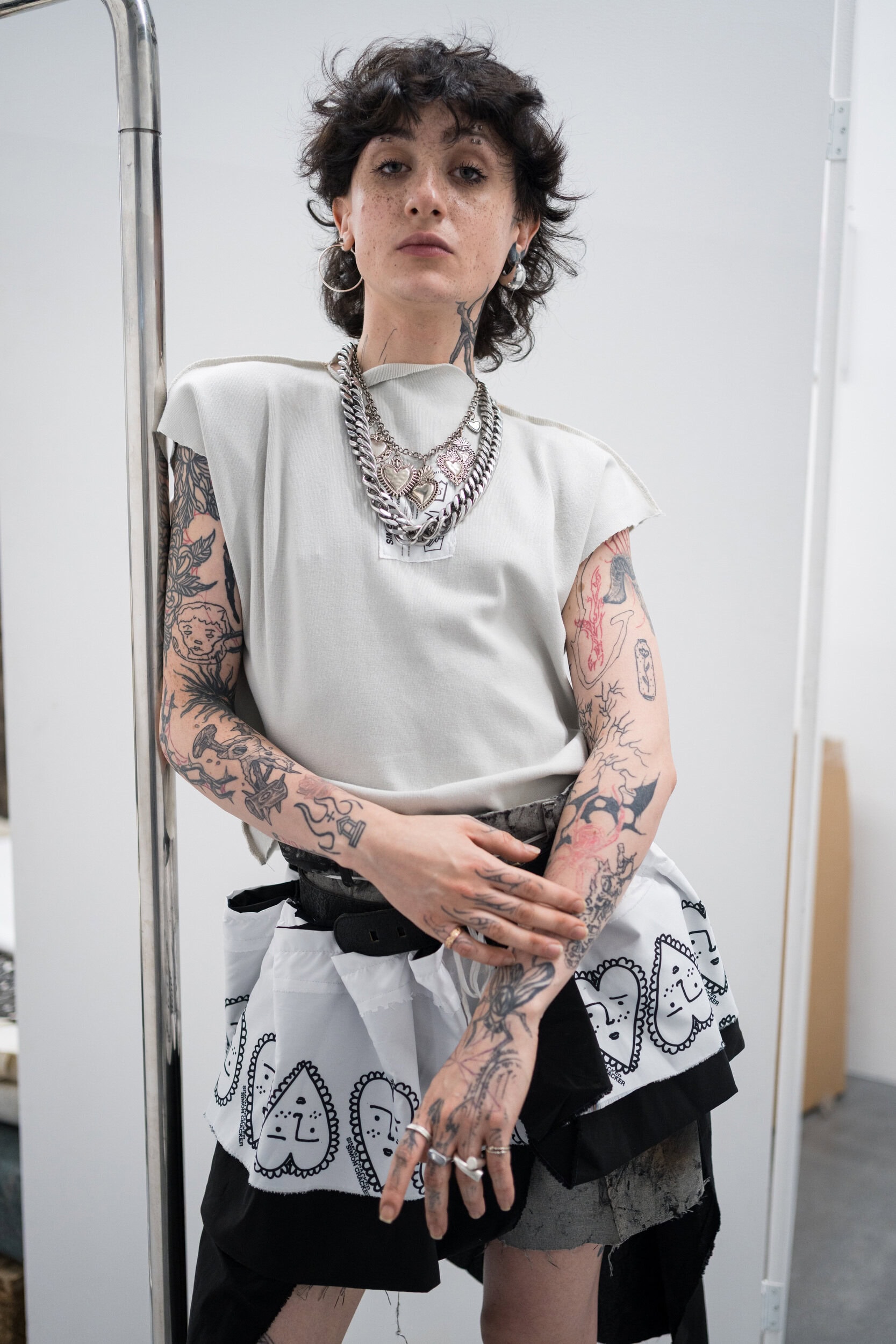Simon Cracker Spring 2026 Men's Fashion Show Backstage