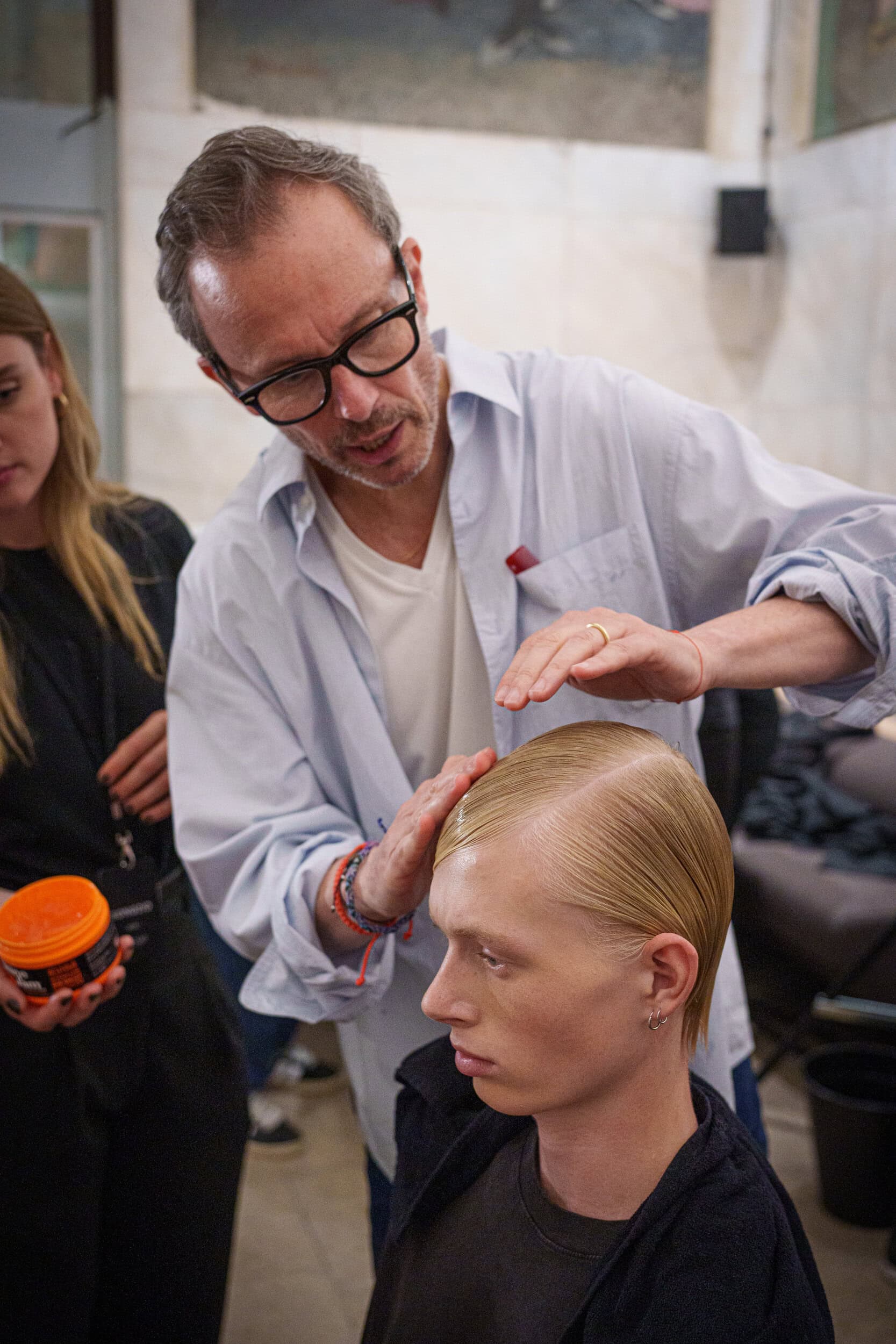 Songzio Spring 2026 Men's Fashion Show Backstage