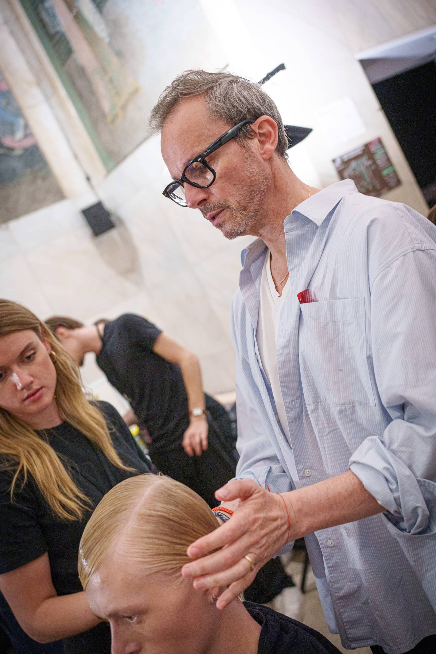 Songzio Spring 2026 Men's Fashion Show Backstage