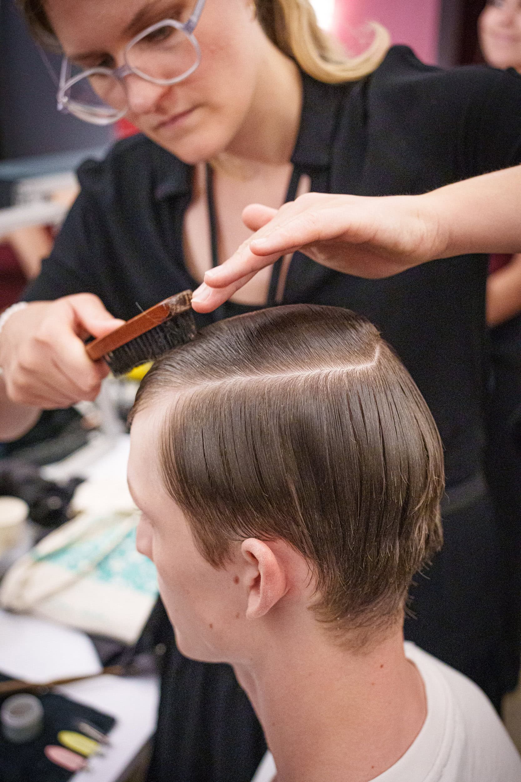 Songzio Spring 2026 Men's Fashion Show Backstage