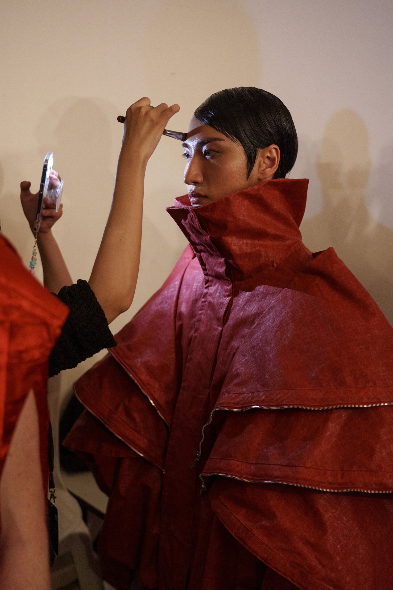 Songzio Spring 2026 Men's Fashion Show Backstage