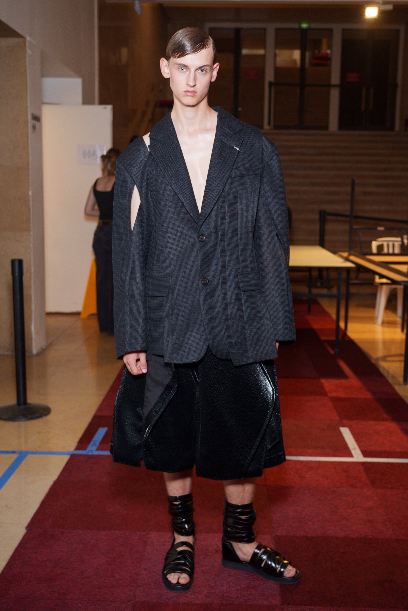 Songzio Spring 2026 Men's Fashion Show Backstage
