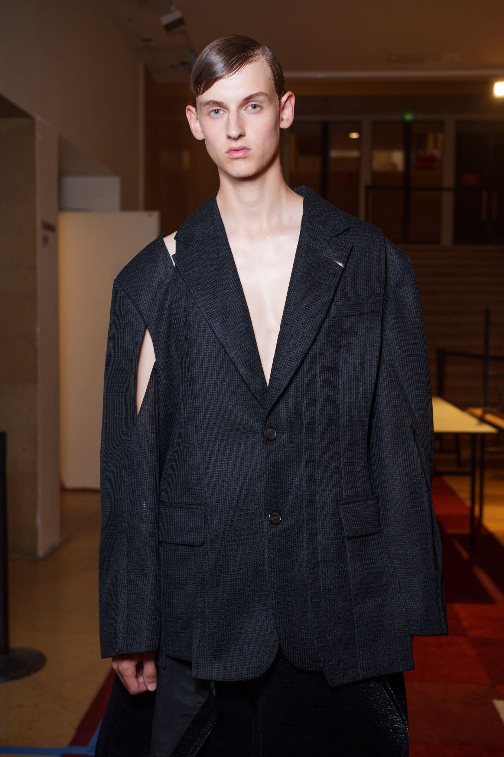Songzio Spring 2026 Men's Fashion Show Backstage