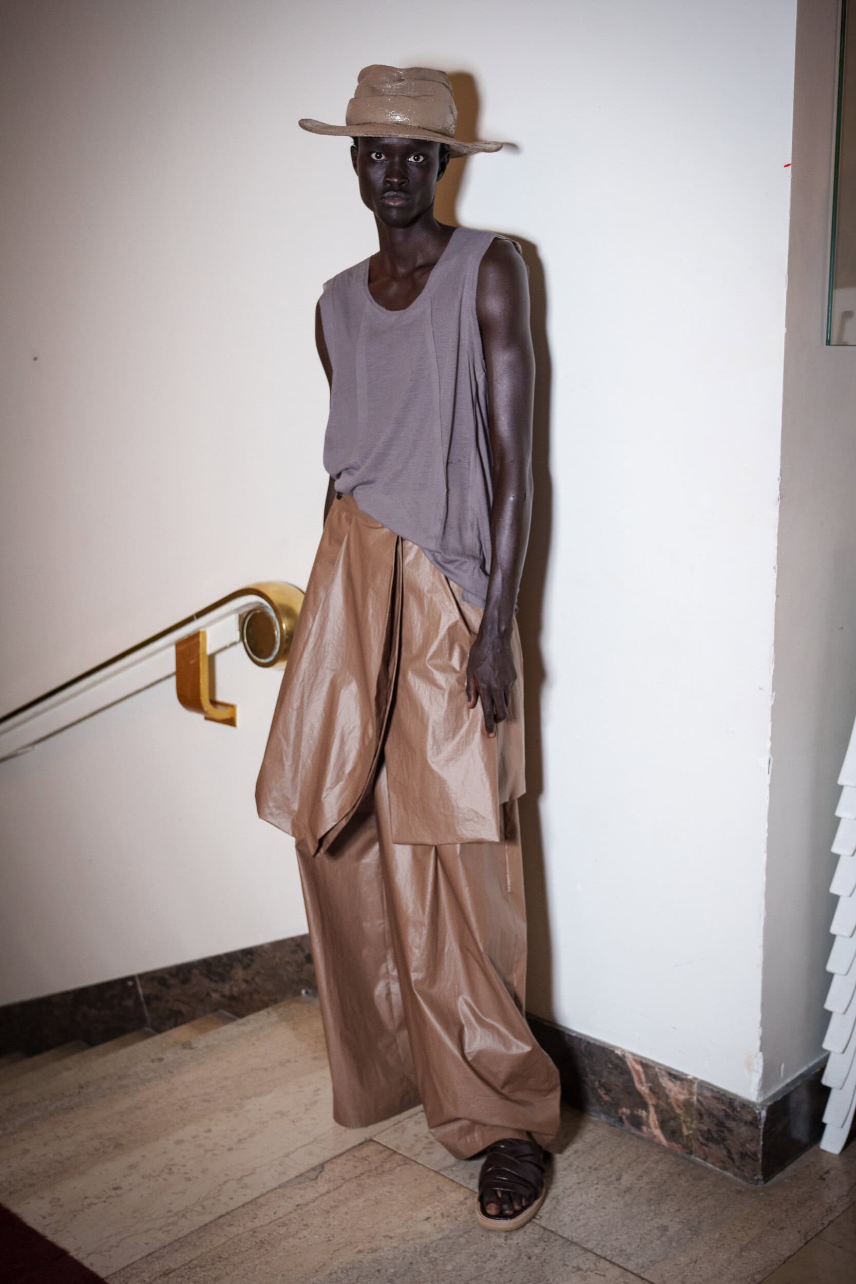 Songzio Spring 2026 Men's Fashion Show Backstage