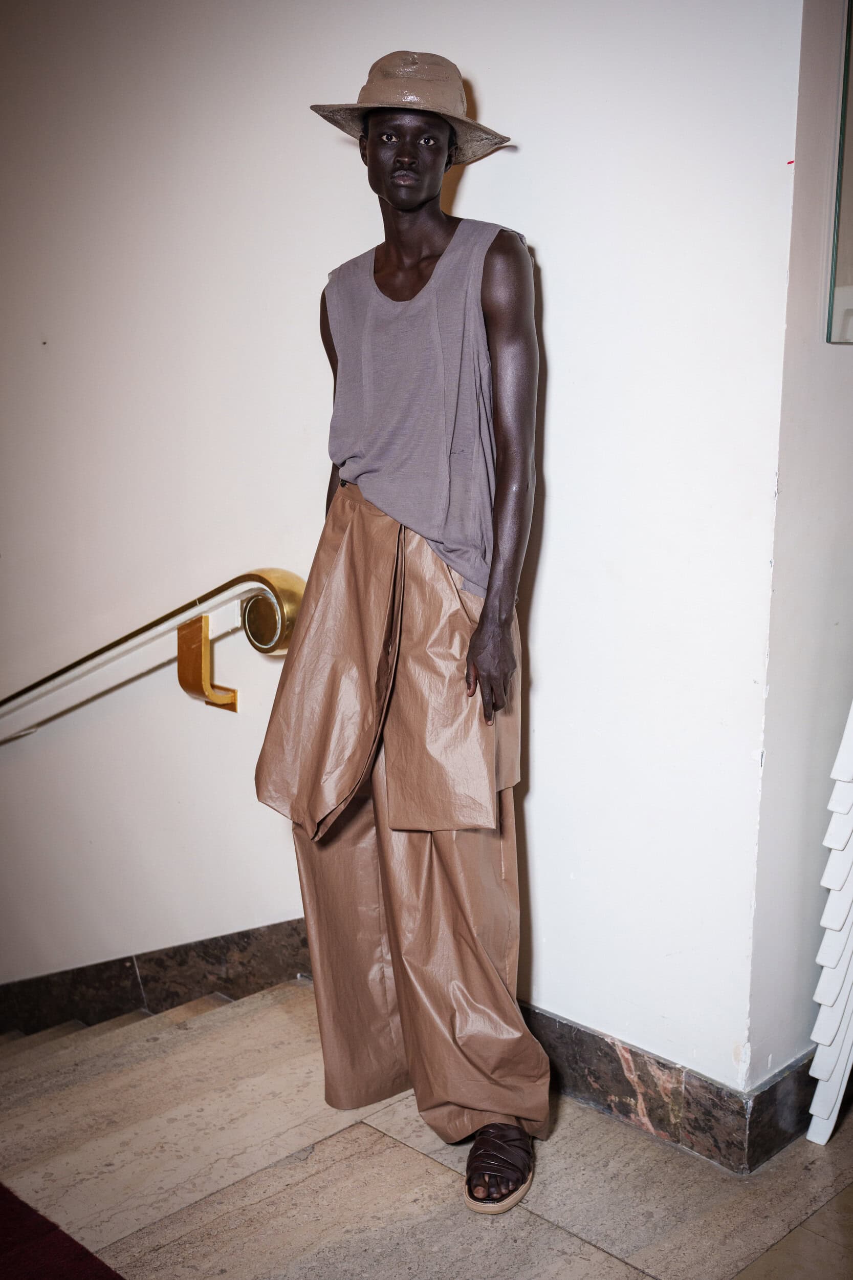Songzio Spring 2026 Men's Fashion Show Backstage