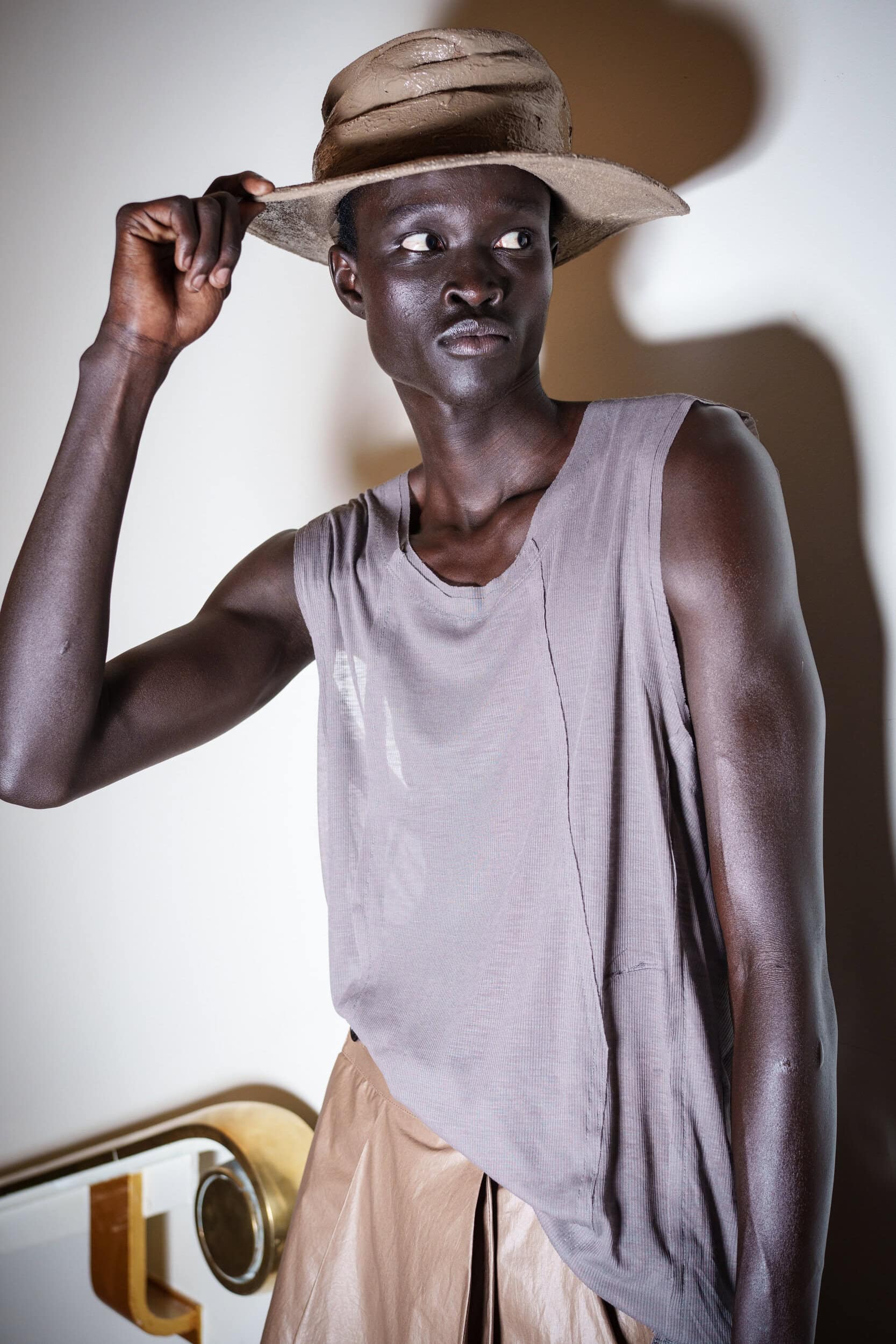 Songzio Spring 2026 Men's Fashion Show Backstage