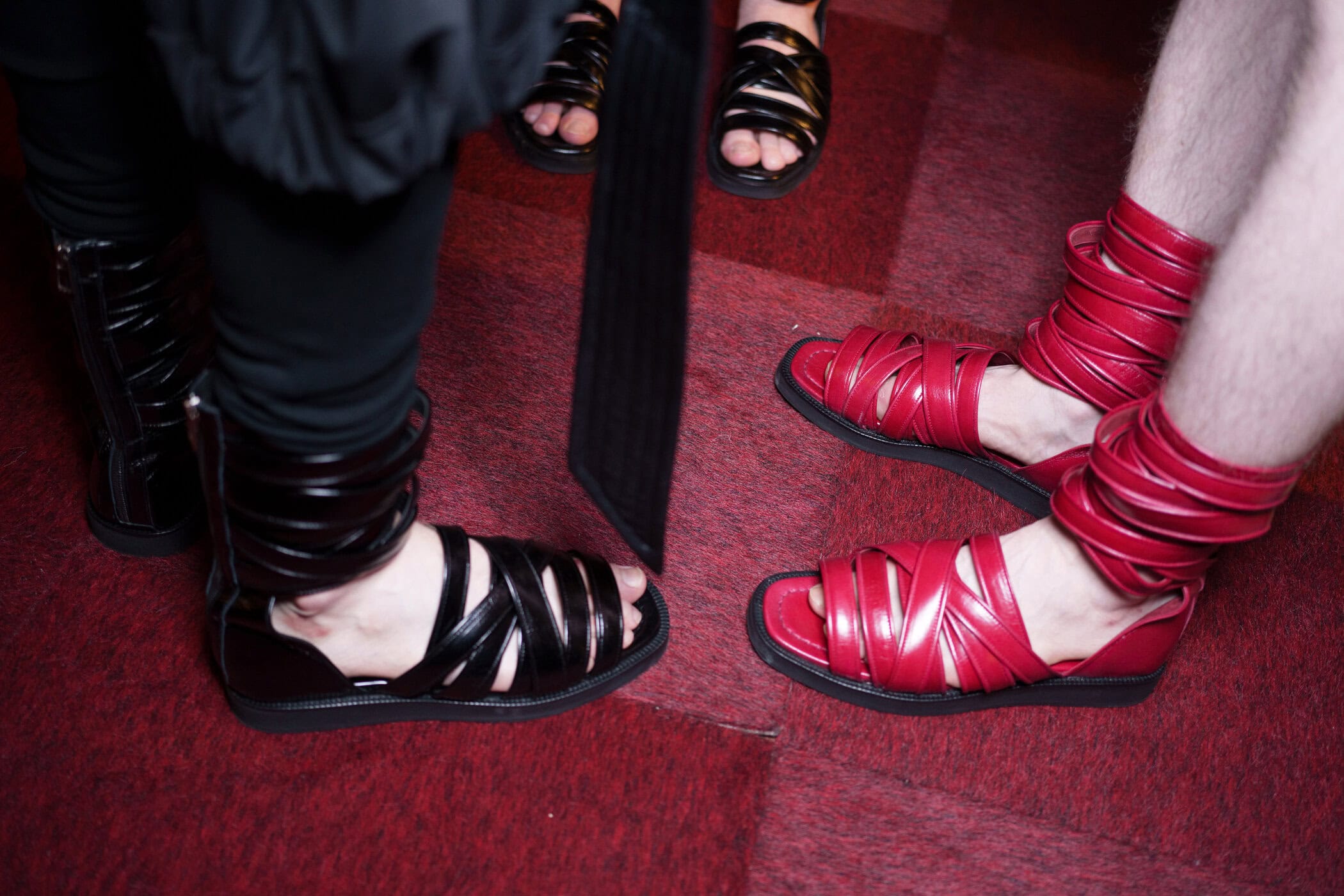 Songzio Spring 2026 Men's Fashion Show Backstage