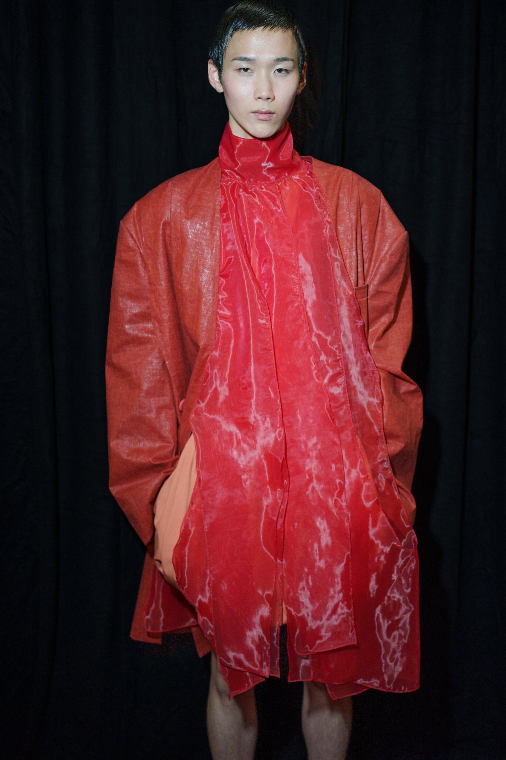Songzio Spring 2026 Men's Fashion Show Backstage