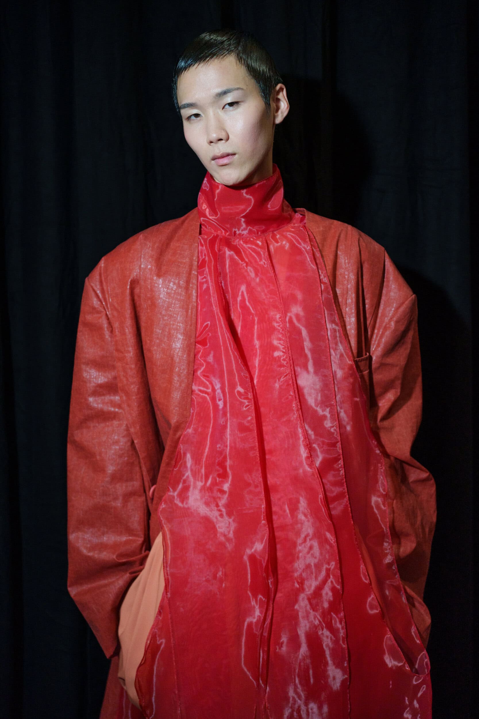 Songzio Spring 2026 Men's Fashion Show Backstage