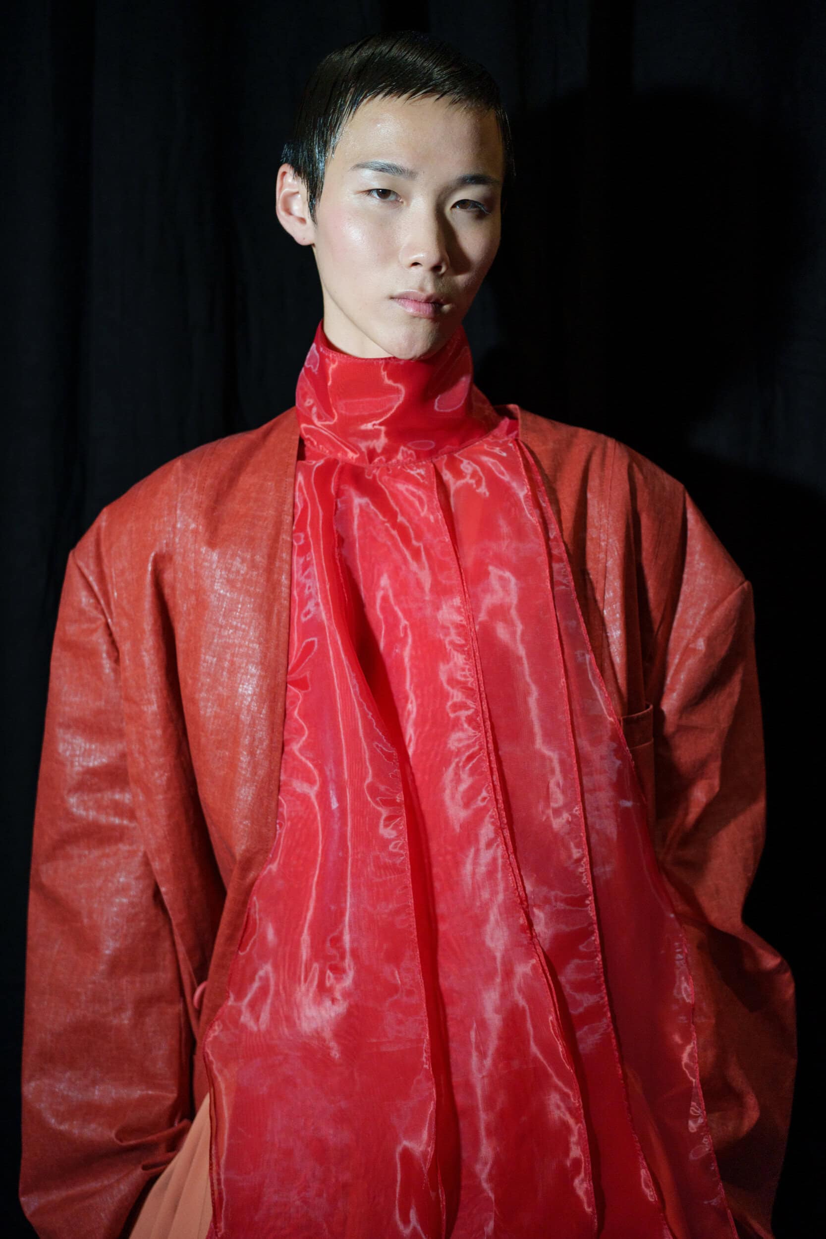 Songzio Spring 2026 Men's Fashion Show Backstage