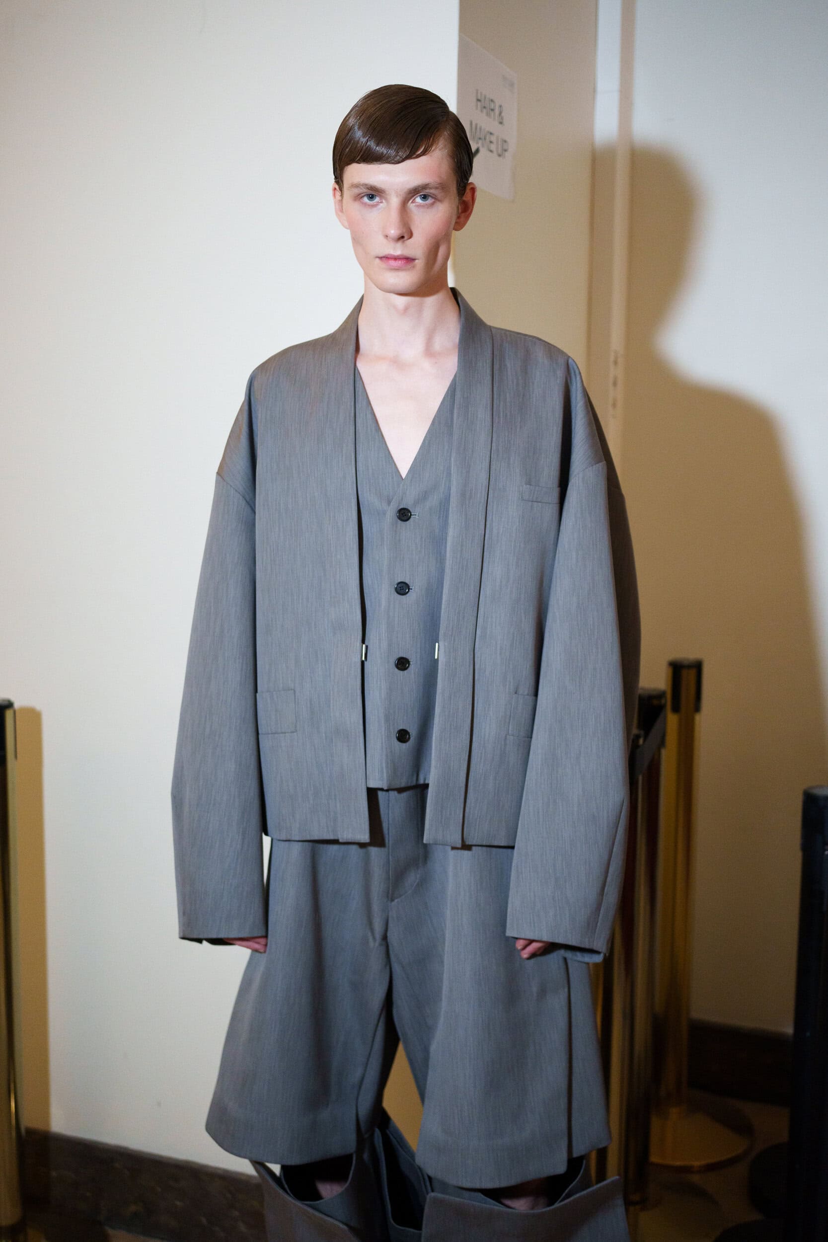 Songzio Spring 2026 Men's Fashion Show Backstage