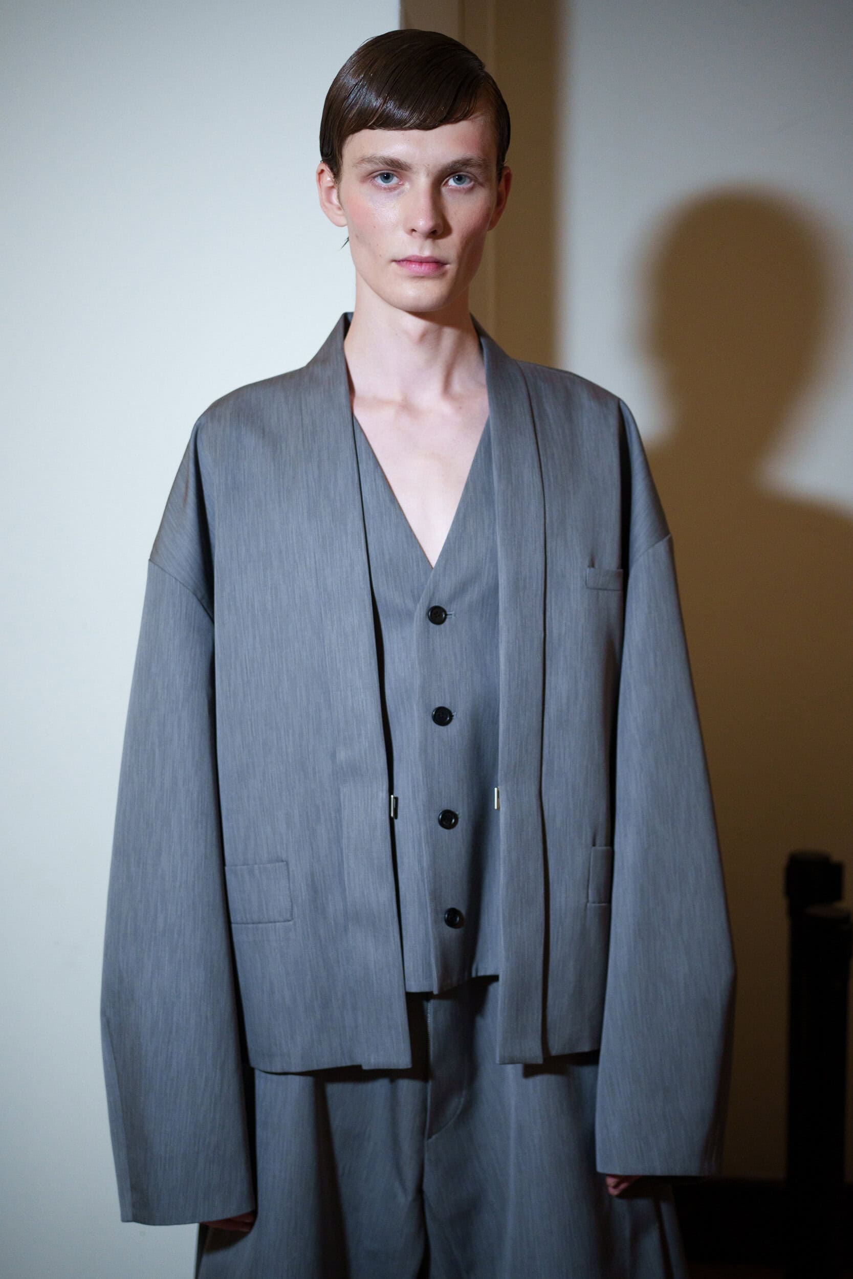 Songzio Spring 2026 Men's Fashion Show Backstage