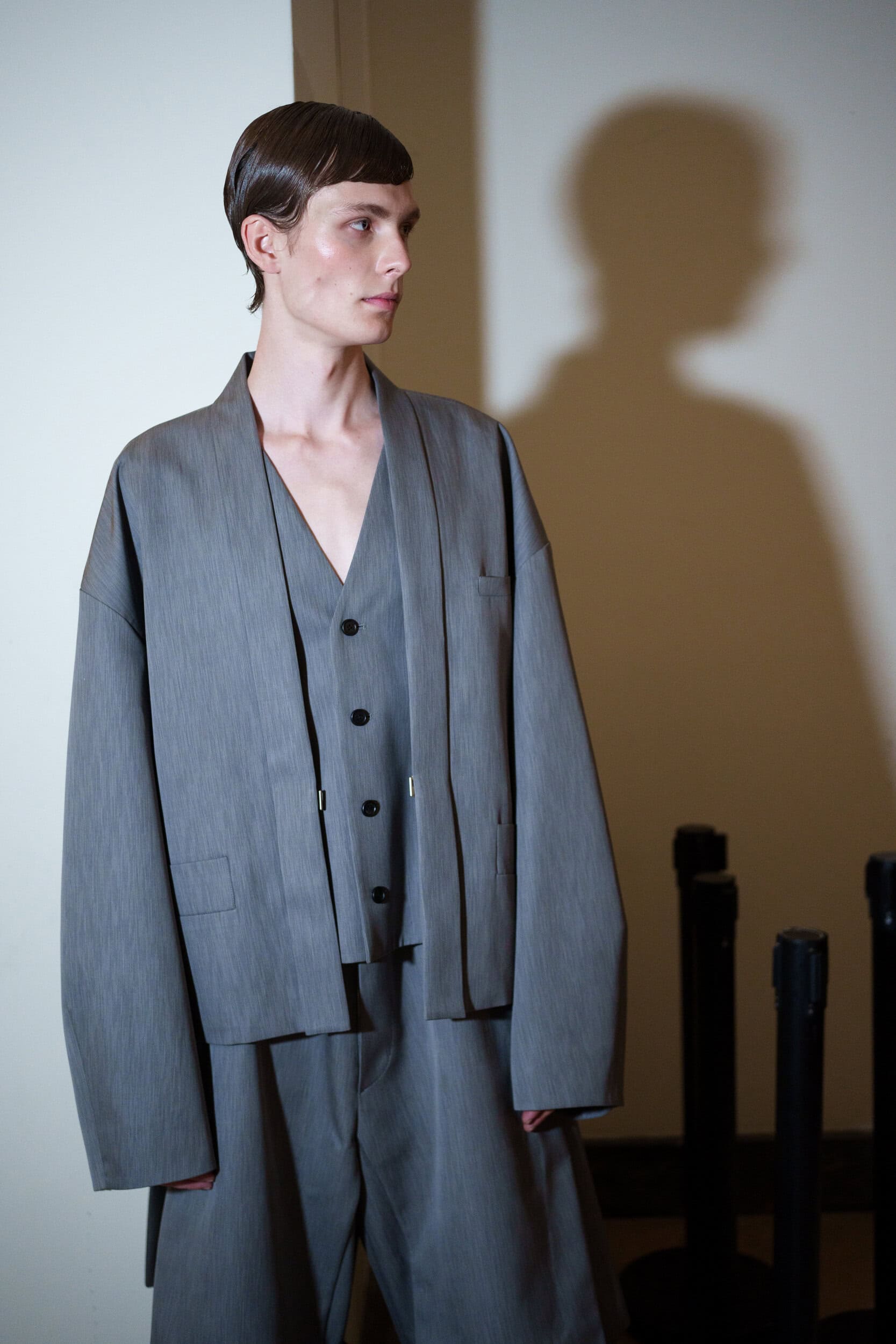 Songzio Spring 2026 Men's Fashion Show Backstage