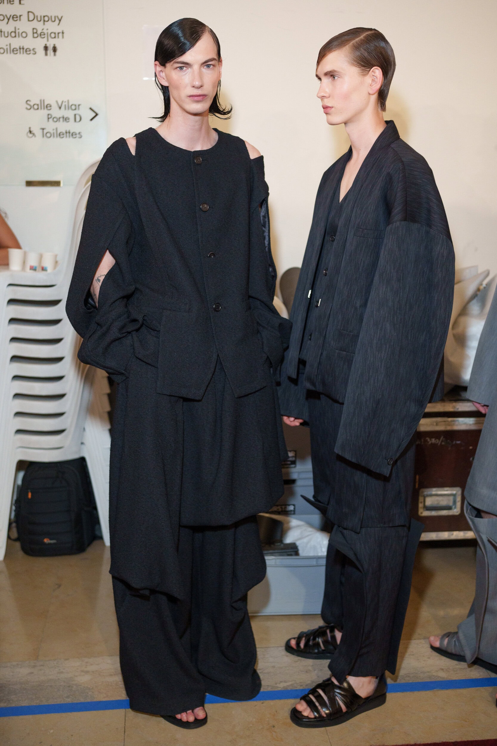Songzio Spring 2026 Men's Fashion Show Backstage