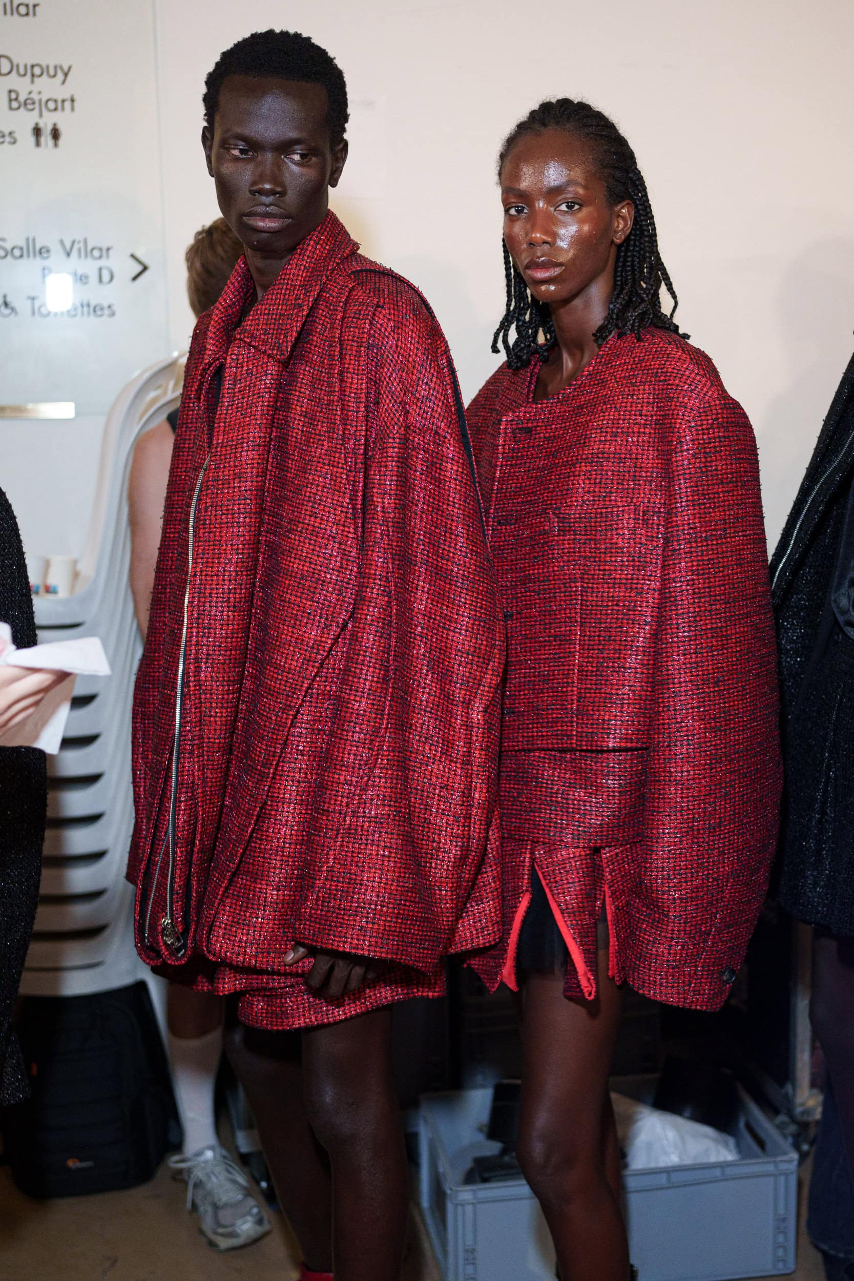 Songzio Spring 2026 Men's Fashion Show Backstage