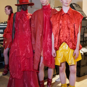 Songzio Spring 2026 Men's Fashion Show Backstage