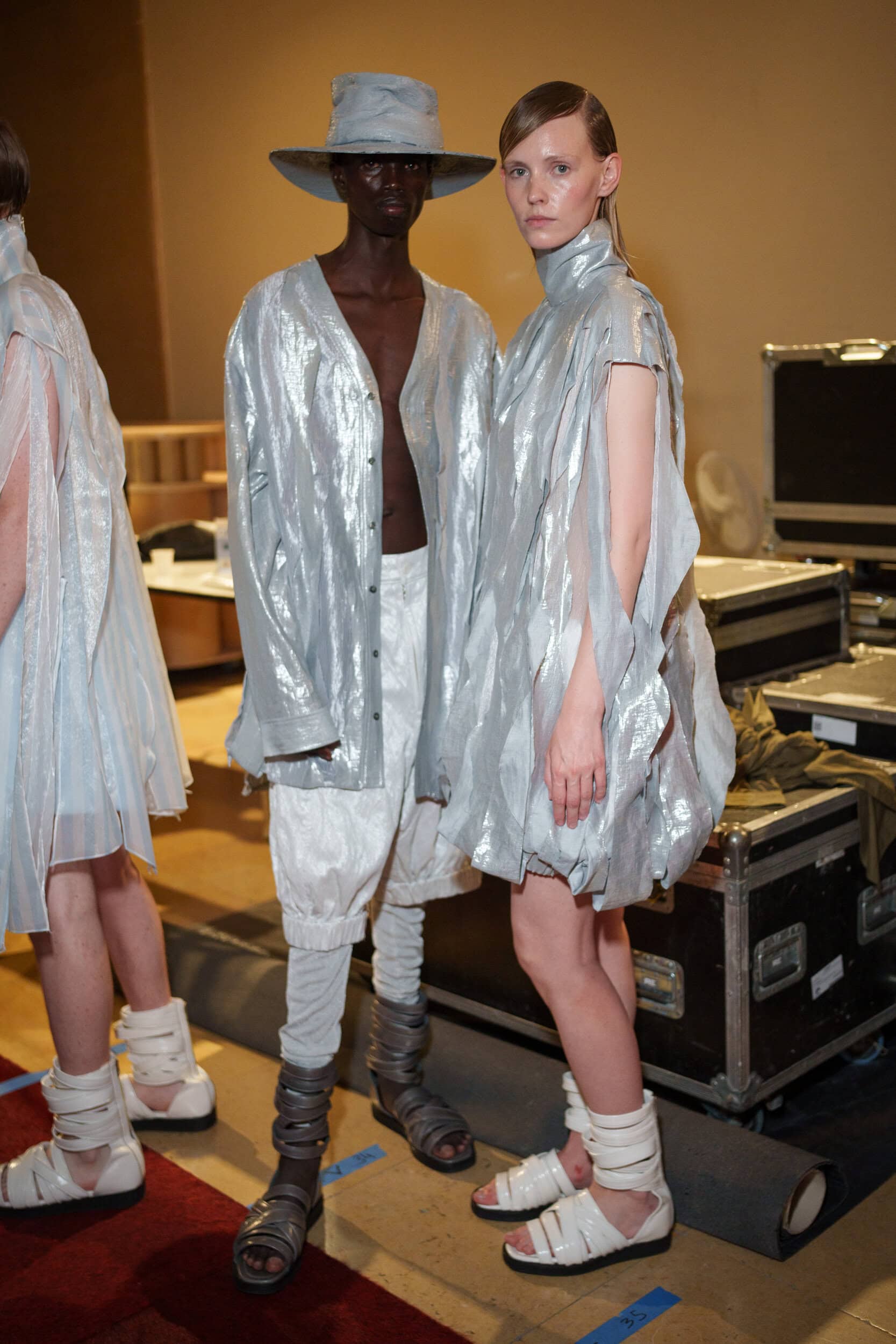 Songzio Spring 2026 Men's Fashion Show Backstage